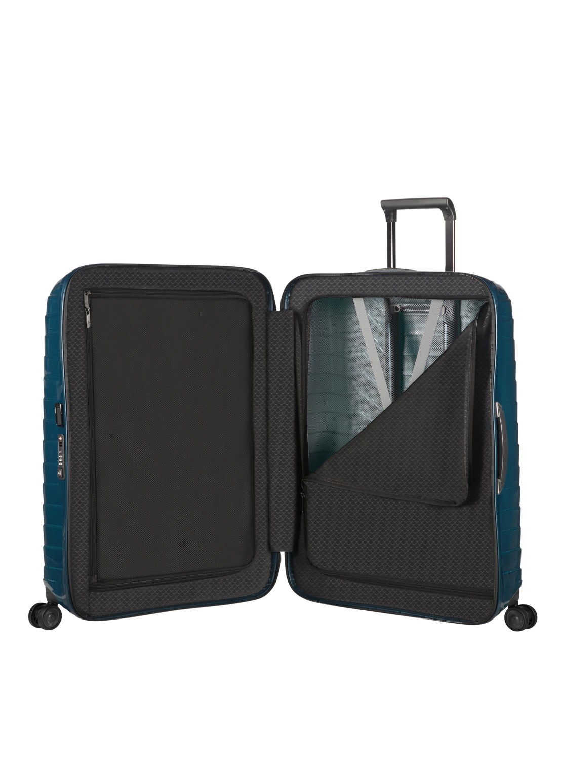 Samsonite Proxis spinner 75 cm - detail 3 petrol