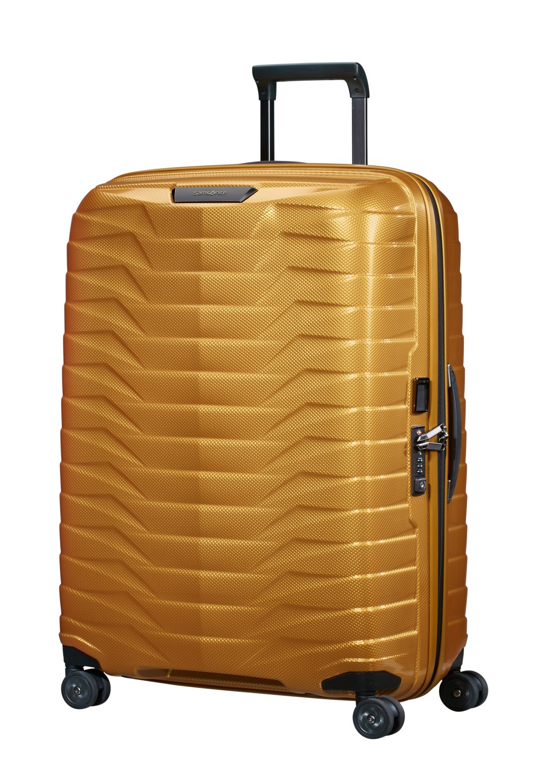 Samsonite Proxis spinner 75 cm - voorkant 2 goud