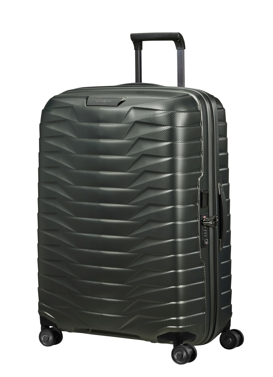 Samsonite Proxis spinner 75 cm - voorkant 6 antraciet