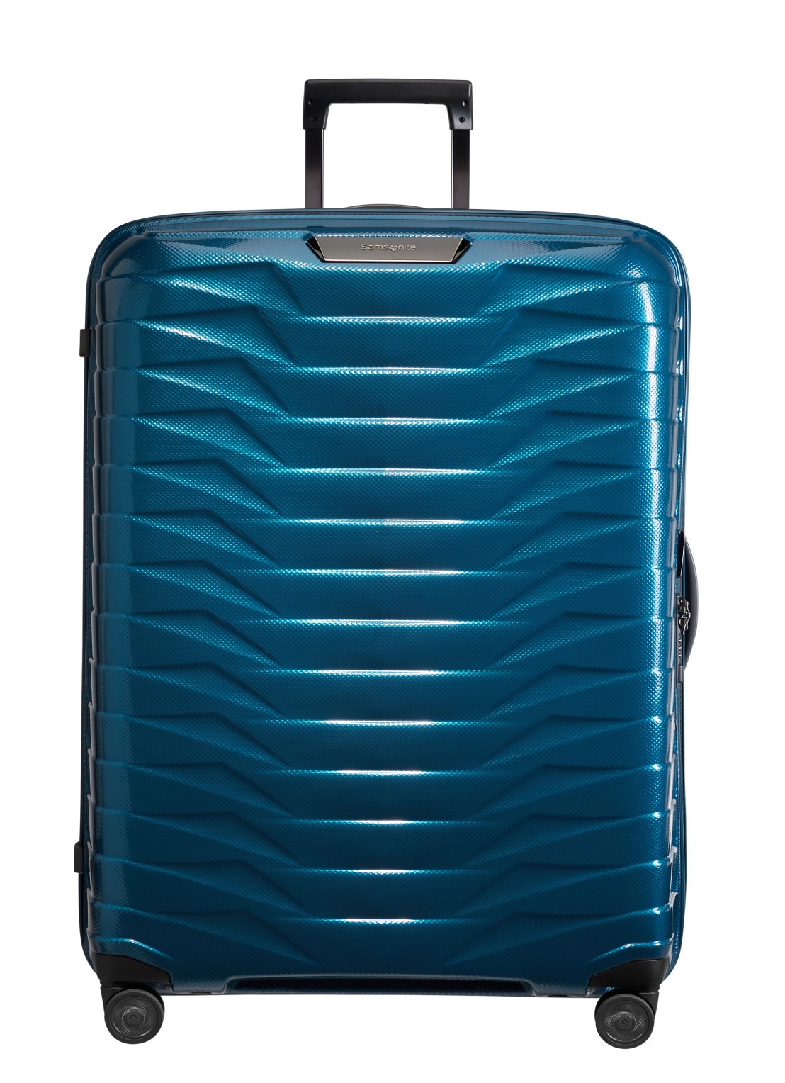 Samsonite Proxis spinner 81 cm - voorkant 6 petrol