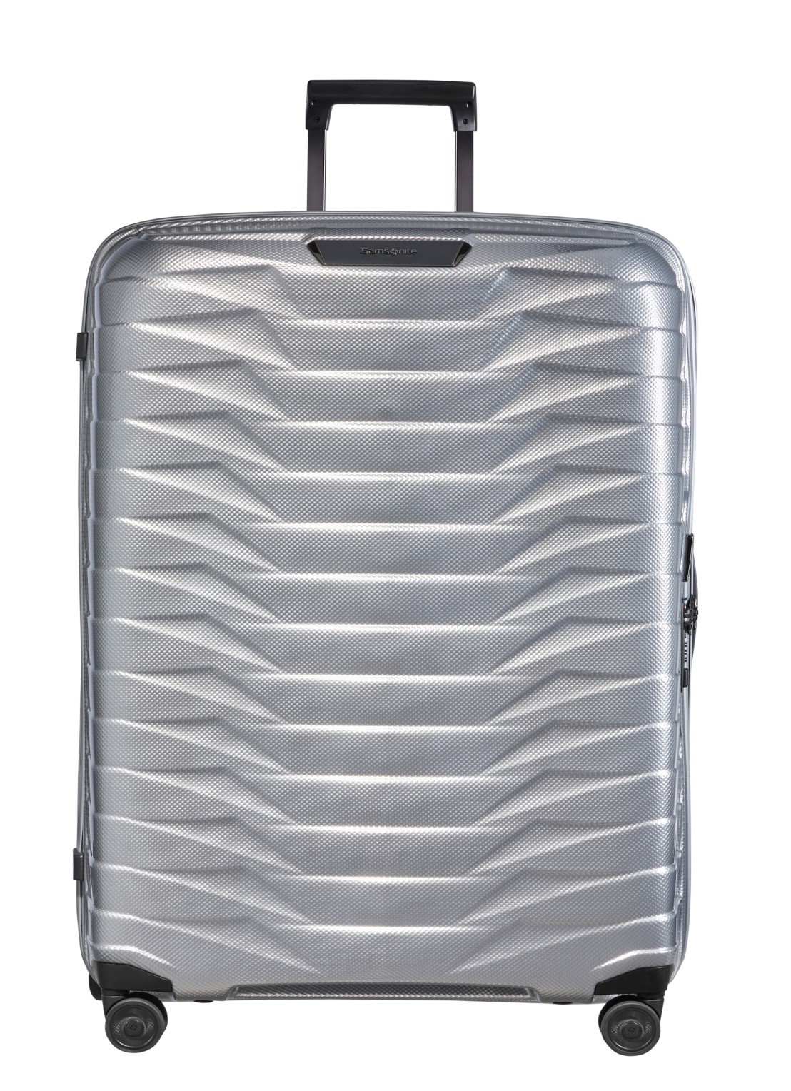 Samsonite Proxis spinner 81 cm - voorkant zilver