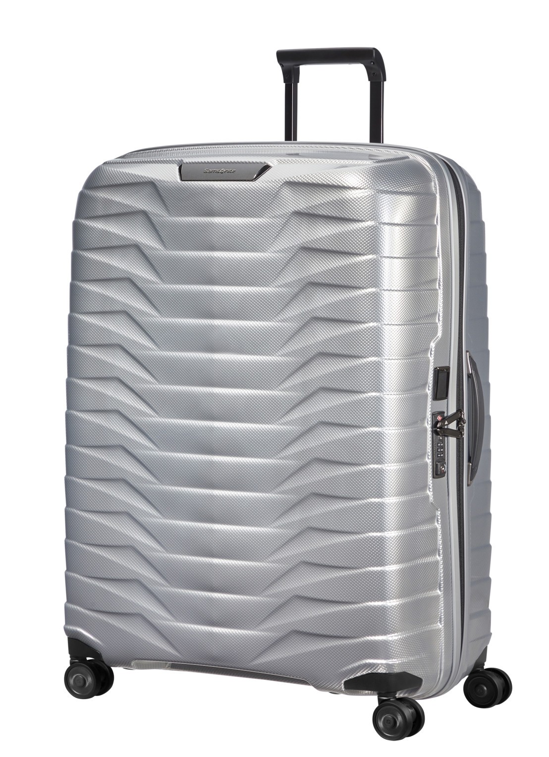 Samsonite Proxis spinner 81 cm - voorkant 2 zilver