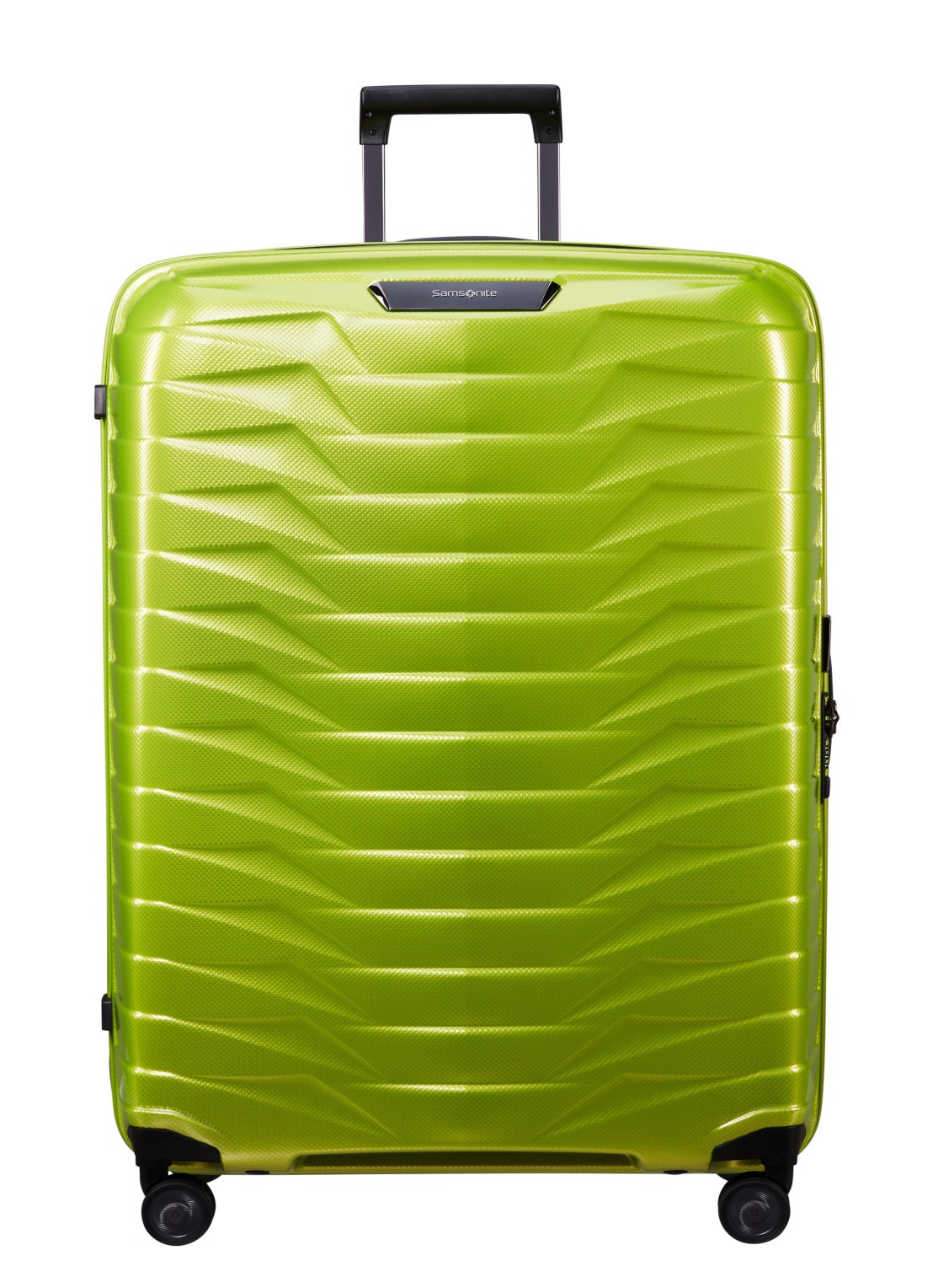 Samsonite Proxis spinner 81 cm - voorkant lime