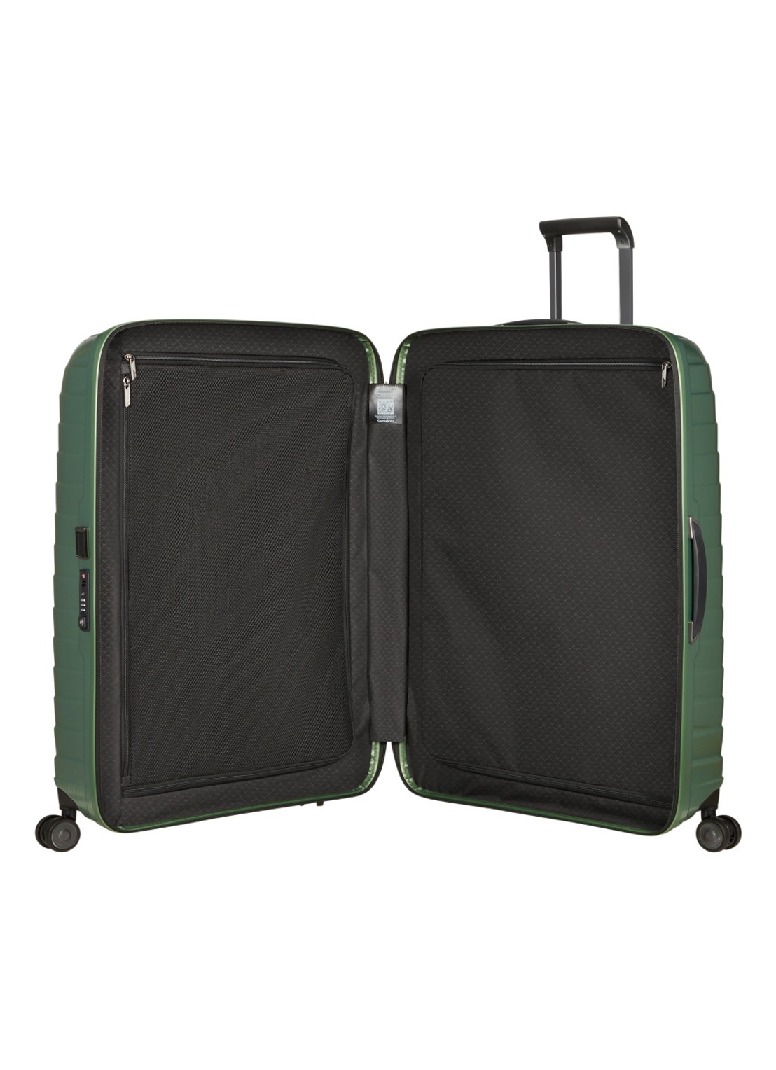 Samsonite Proxis spinner 81 cm - achterkant 3 groen