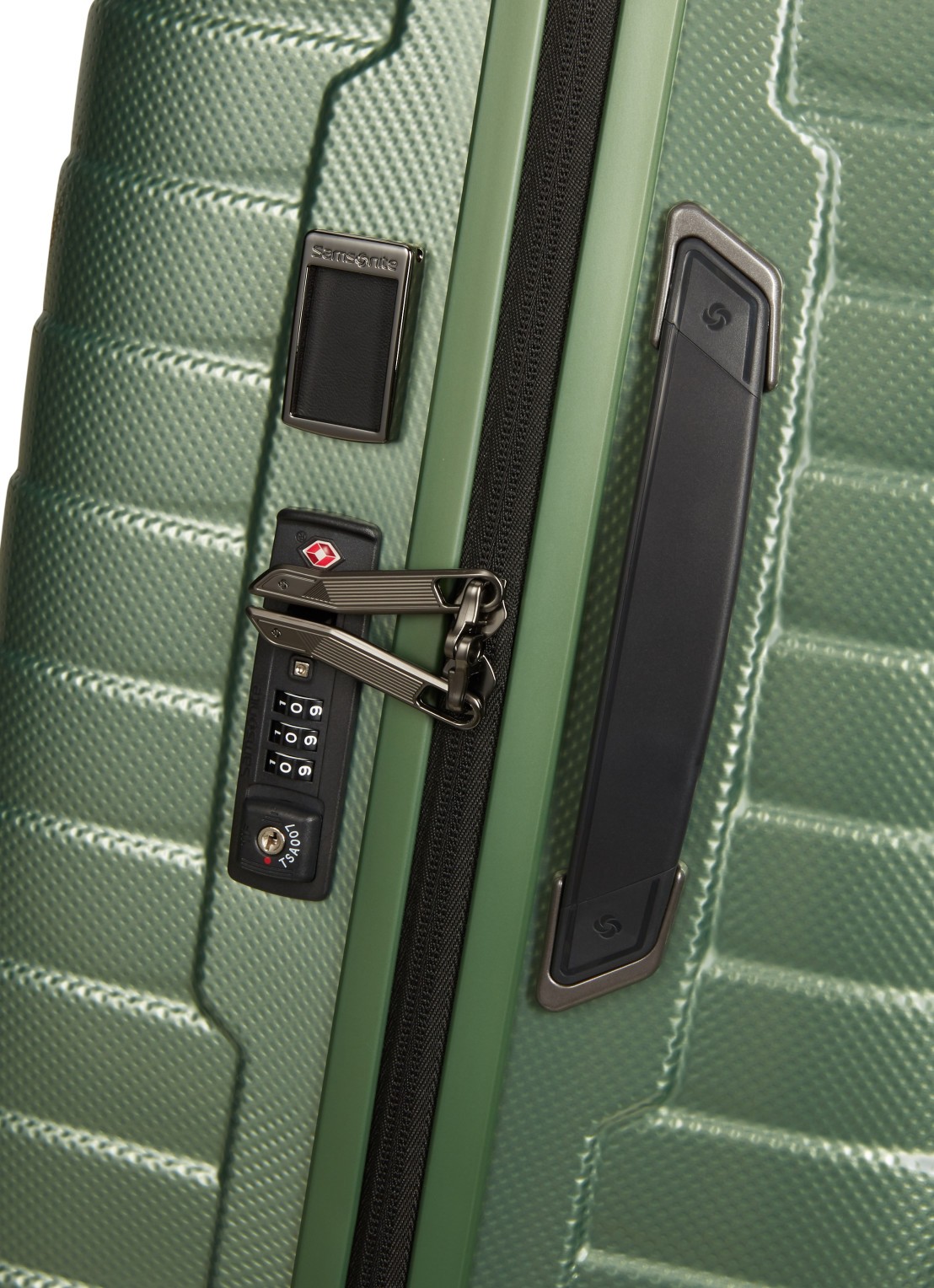 Samsonite Proxis spinner 81 cm - detail 2 groen