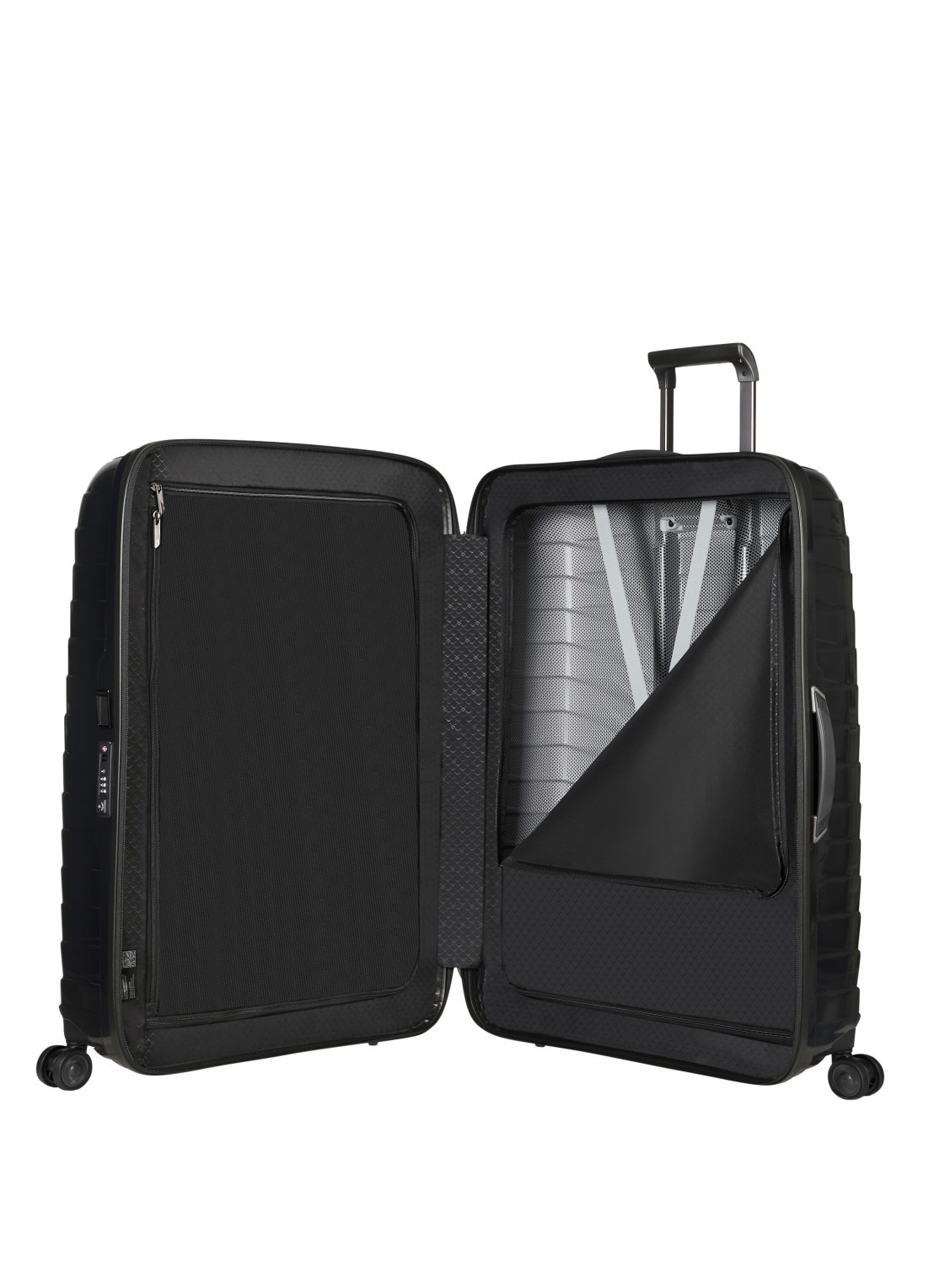 Samsonite Proxis spinner 86 cm - detail 3 zwart