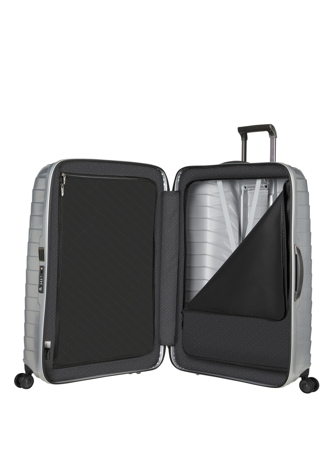 Samsonite Proxis spinner 86 cm - detail 4 zilver