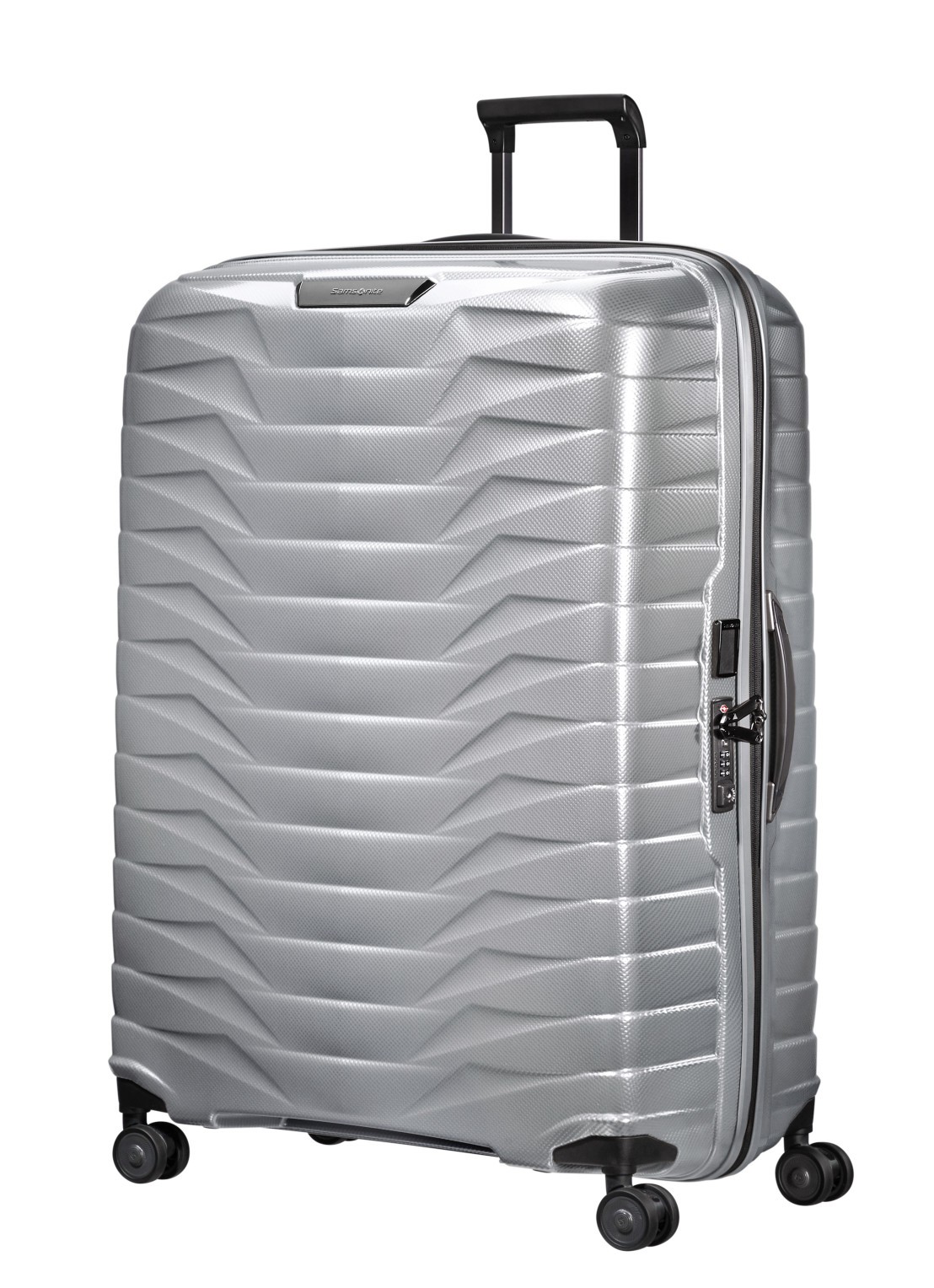 Samsonite Proxis spinner 86 cm - voorkant 2 zilver