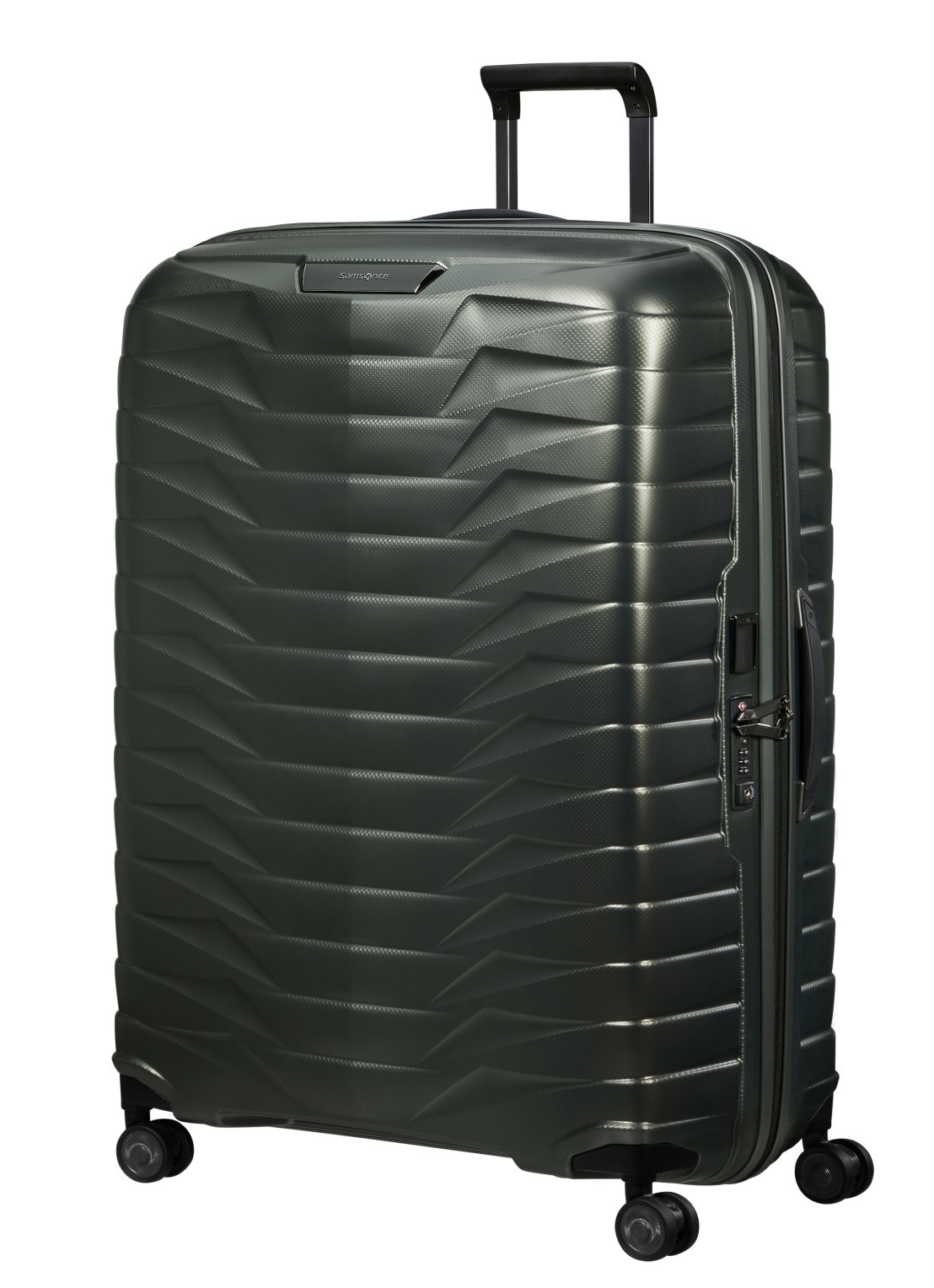 Samsonite Proxis spinner 86 cm - voorkant 6 donkergrijs