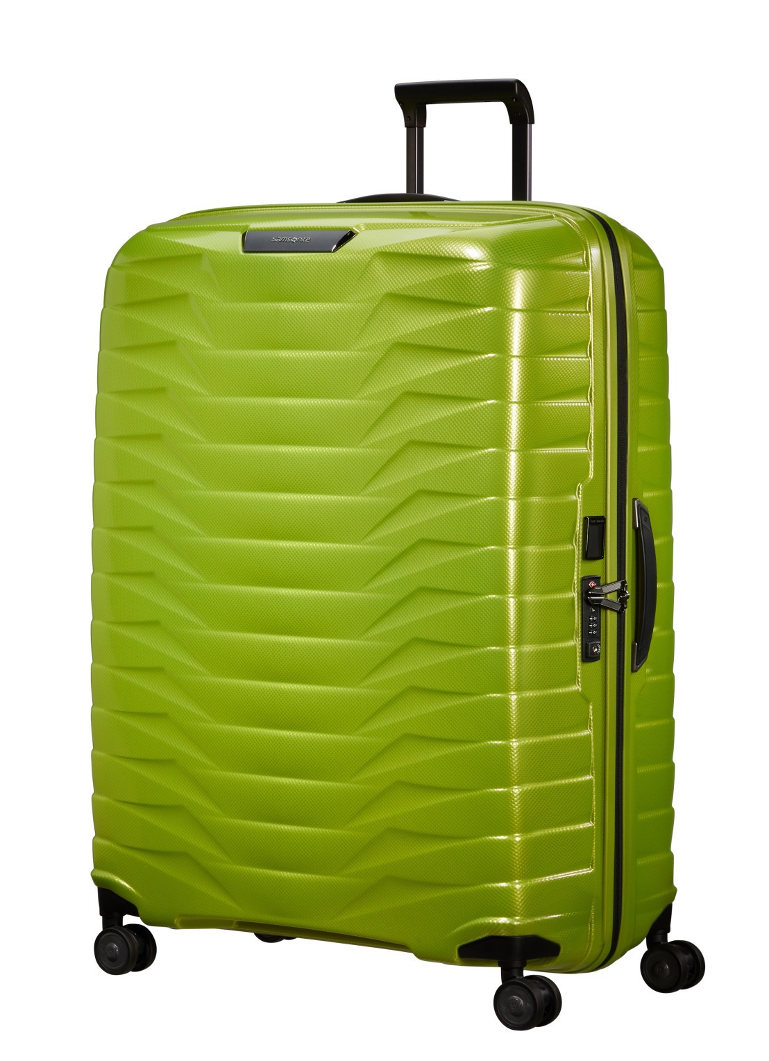 Samsonite Proxis spinner 86 cm - voorkant 2 lime