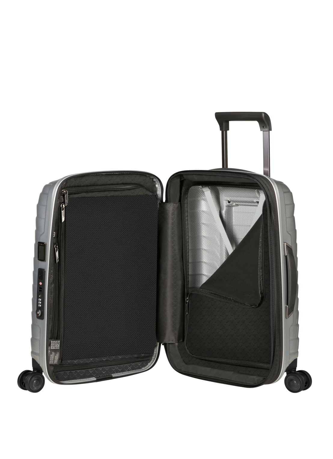 Samsonite Proxis uitbreidbare spinner 55 cm - detail 5 zilver