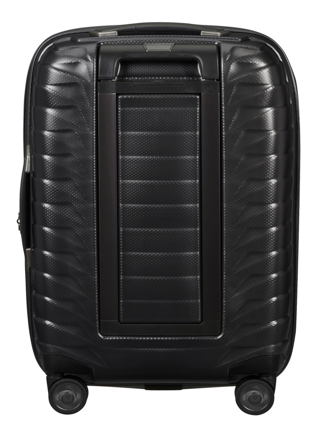 Samsonite Proxis uitbreidbare spinner 55 cm - achterkant antraciet