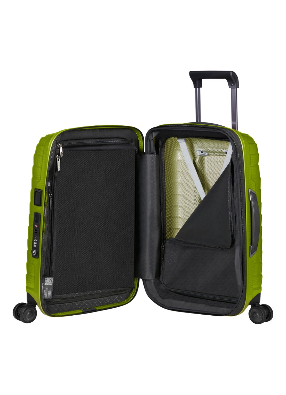 Samsonite Proxis vergrootbare spinner 55 cm - detail 4 lime