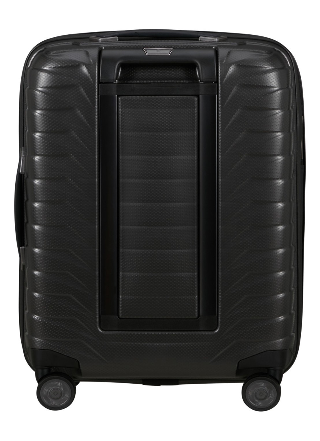 Samsonite Proxis vergrootbare spinner 55 cm - achterkant 3 antraciet