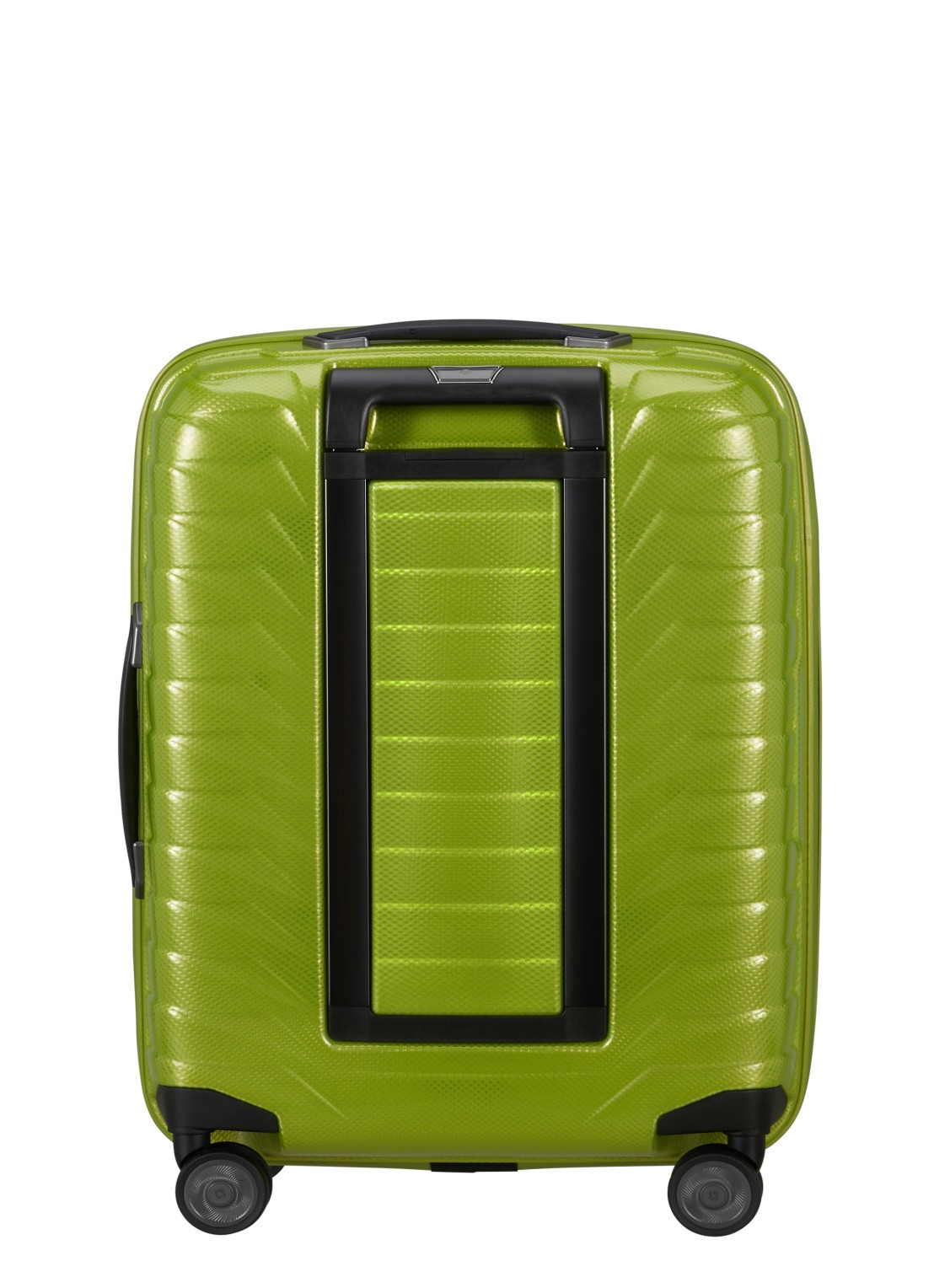 Samsonite Proxis vergrootbare spinner 55 cm - achterkant 4 lime