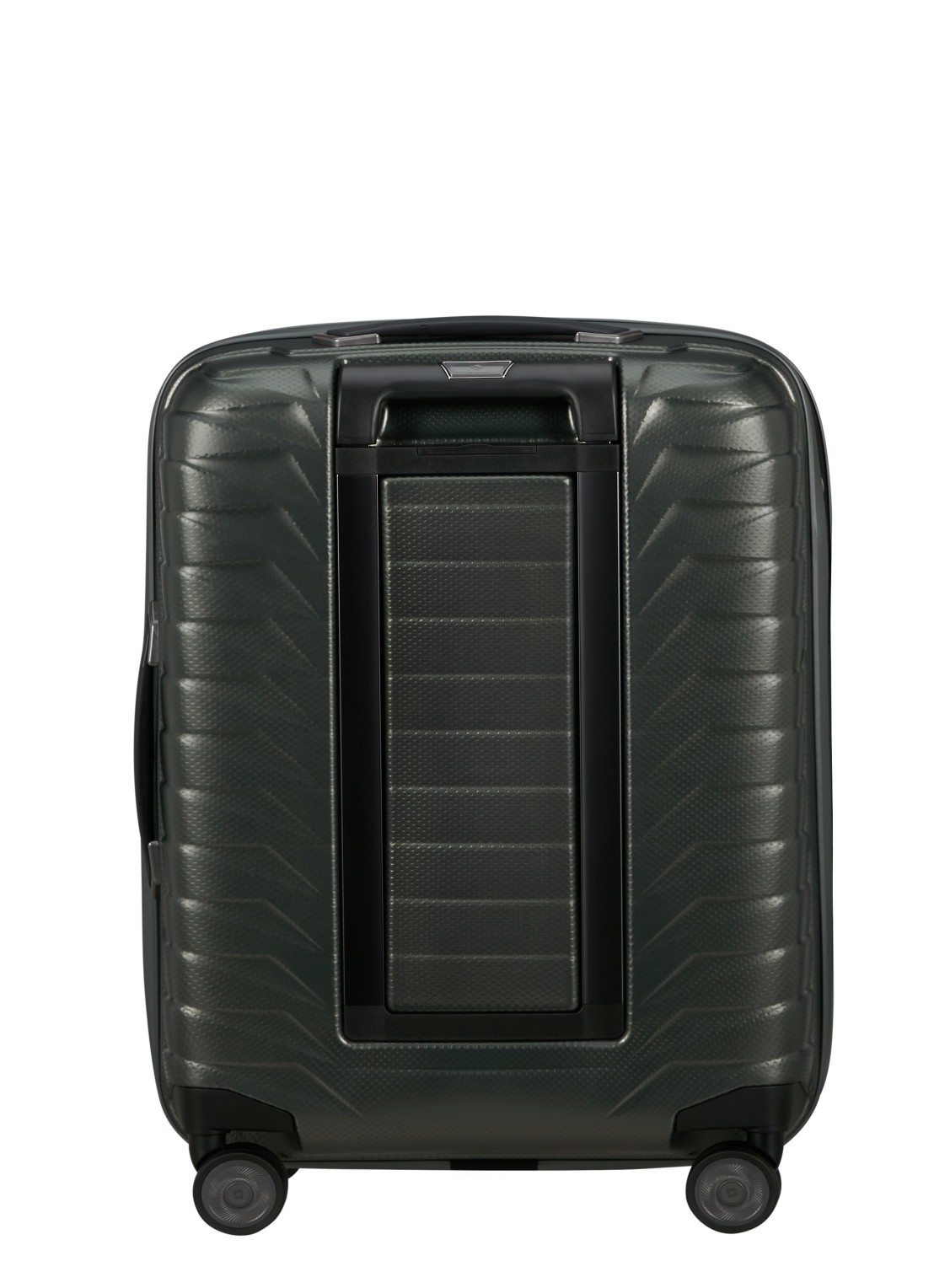 Samsonite Proxis vergrootbare spinner 55 cm - achterkant 2 bronsgroen