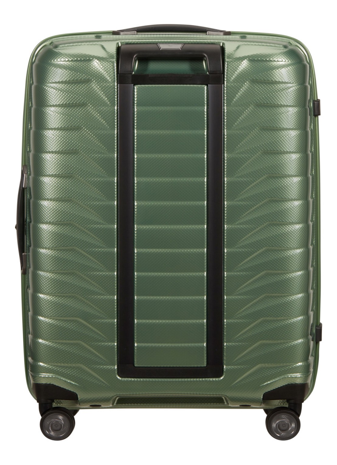 Samsonite Proxis vergrootbare spinner 55 cm - achterkant 3 groen