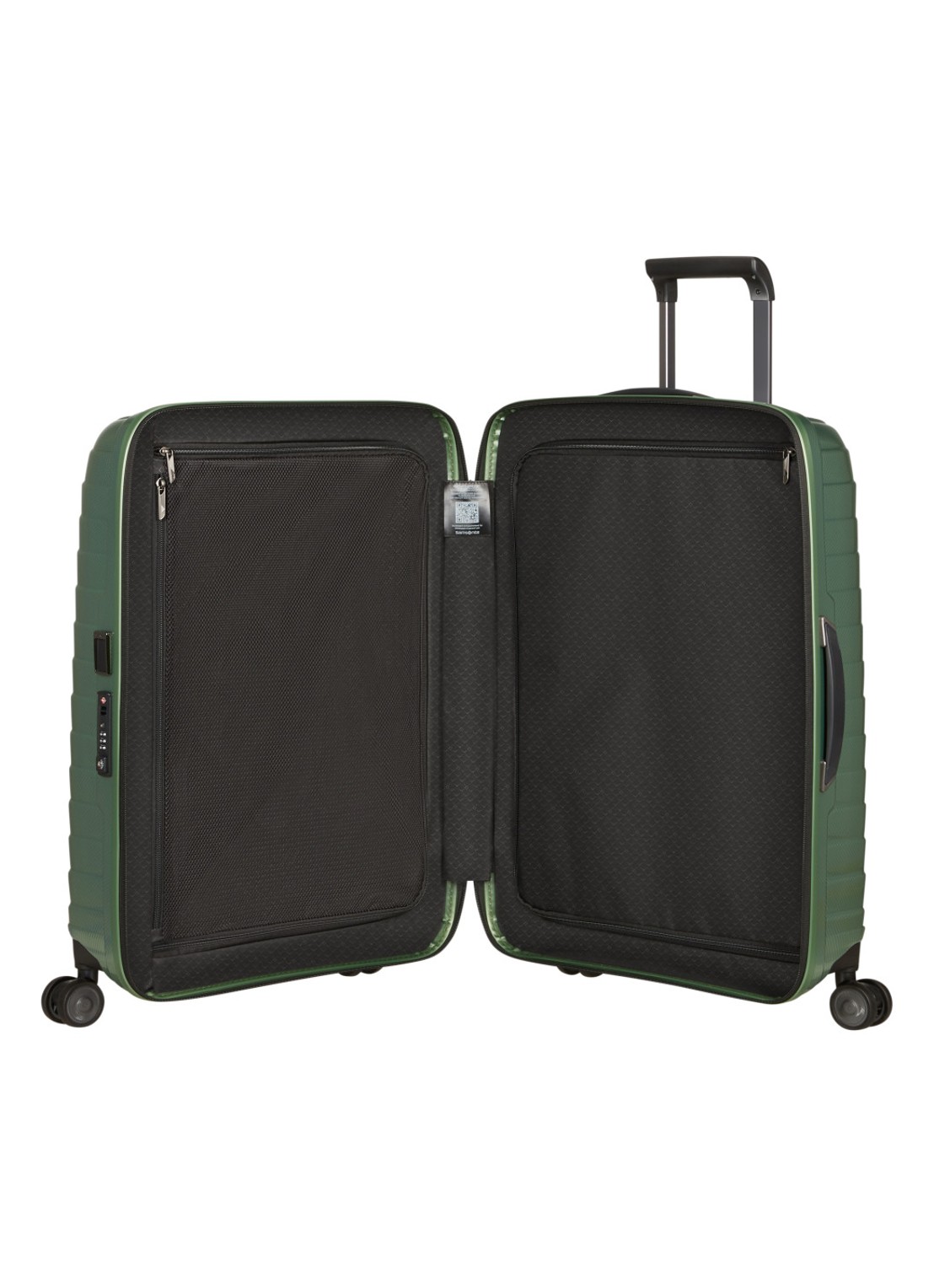 Samsonite Proxis vergrootbare spinner 55 cm - detail 4 groen