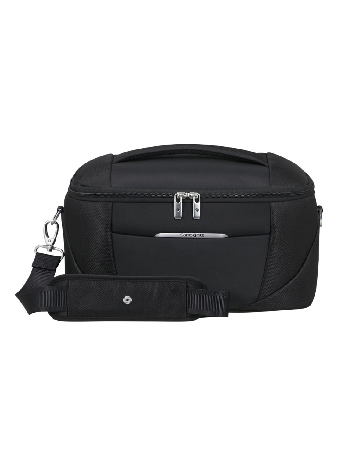 Samsonite Re-Lite beautycase met afneembare schouderriem - voorkant 2 black