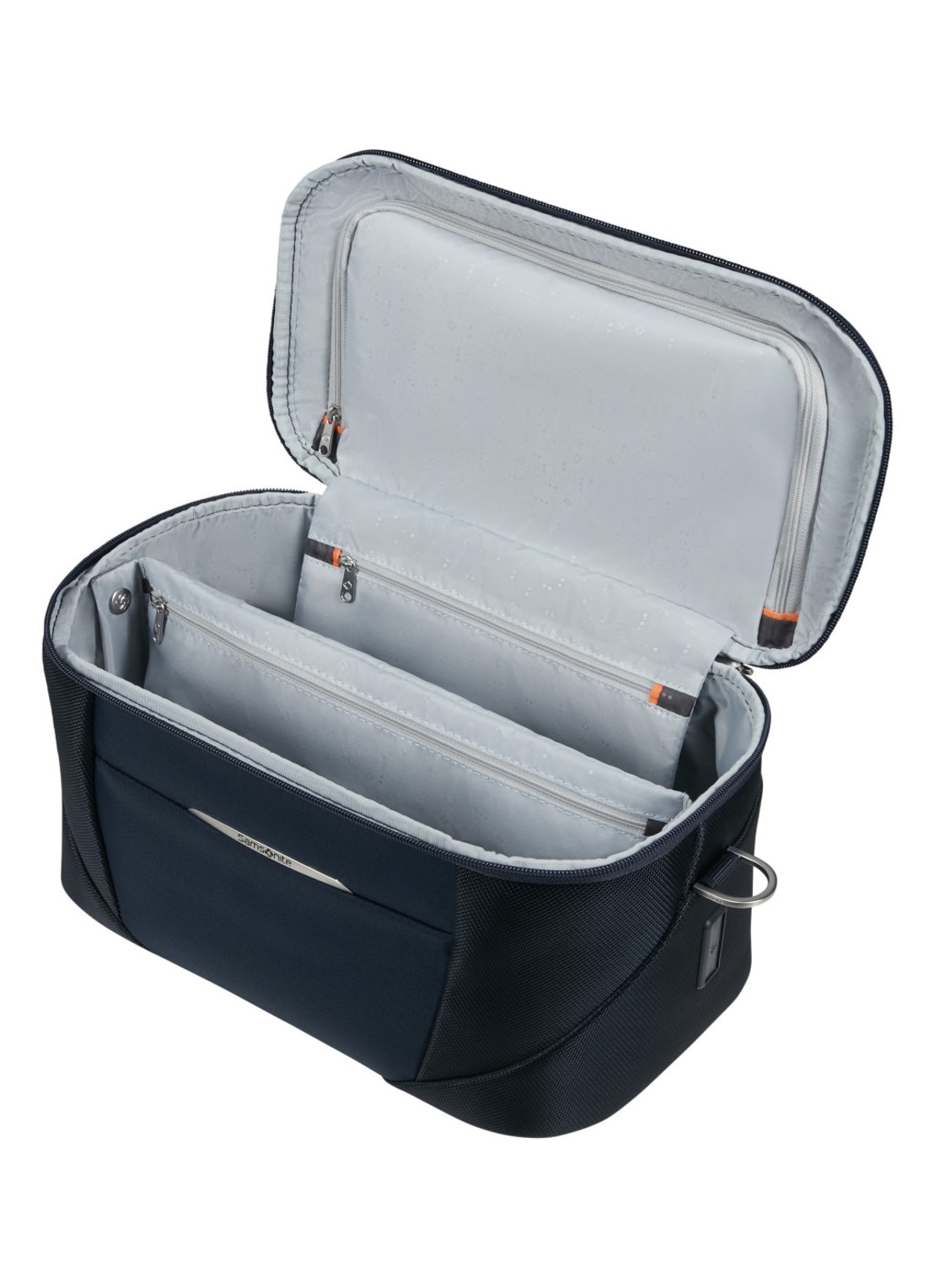 Samsonite Re-Lite beautycase met afneembare schouderriem - detail midnight blue