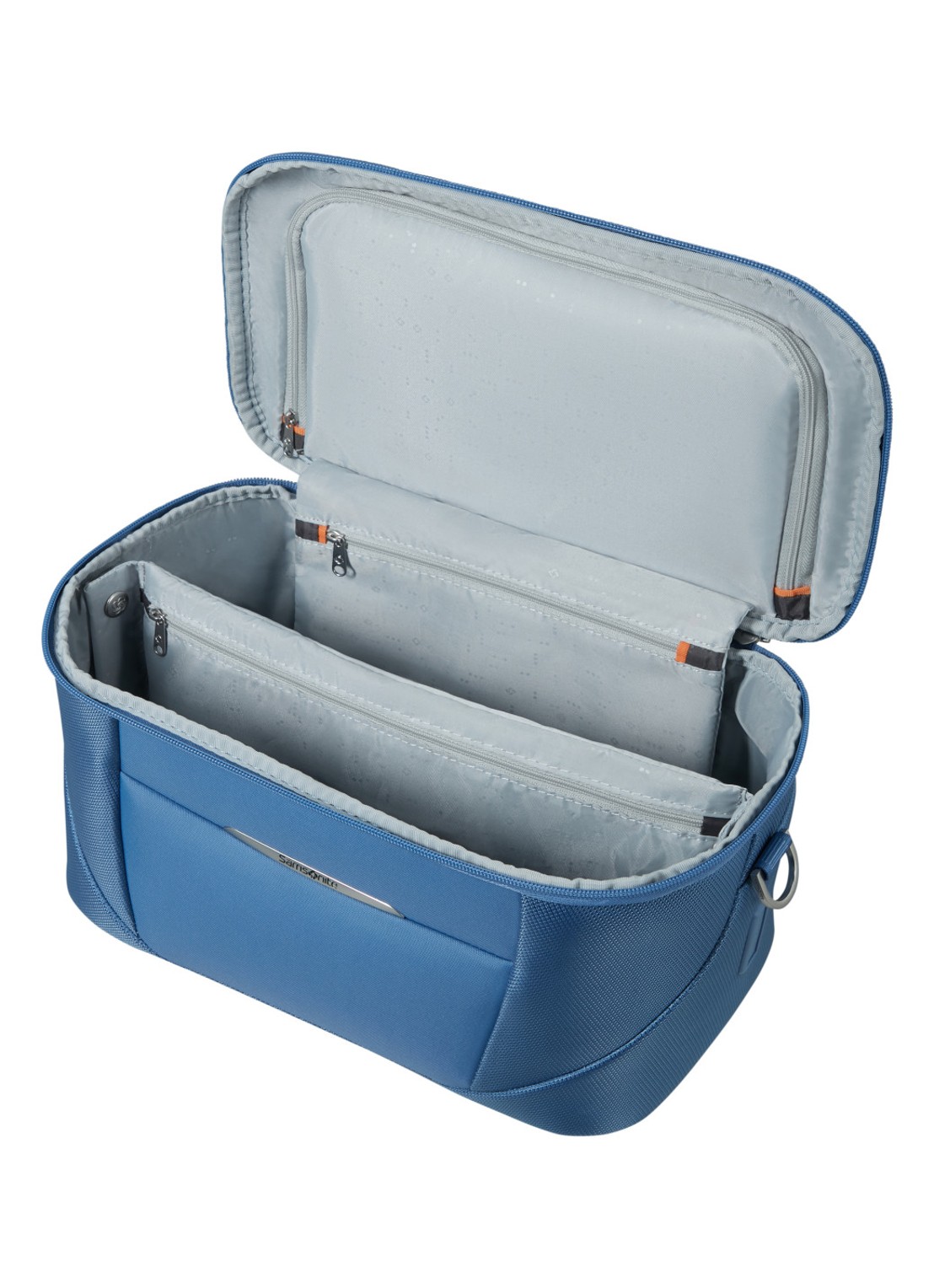 Samsonite Re-Lite beautycase met afneembare schouderriem - detail 2 capri blue