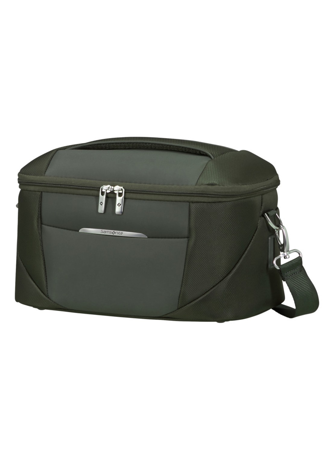 Samsonite Re-Lite beautycase met afneembare schouderriem - detail 4 climbing ivy / bronsgroen