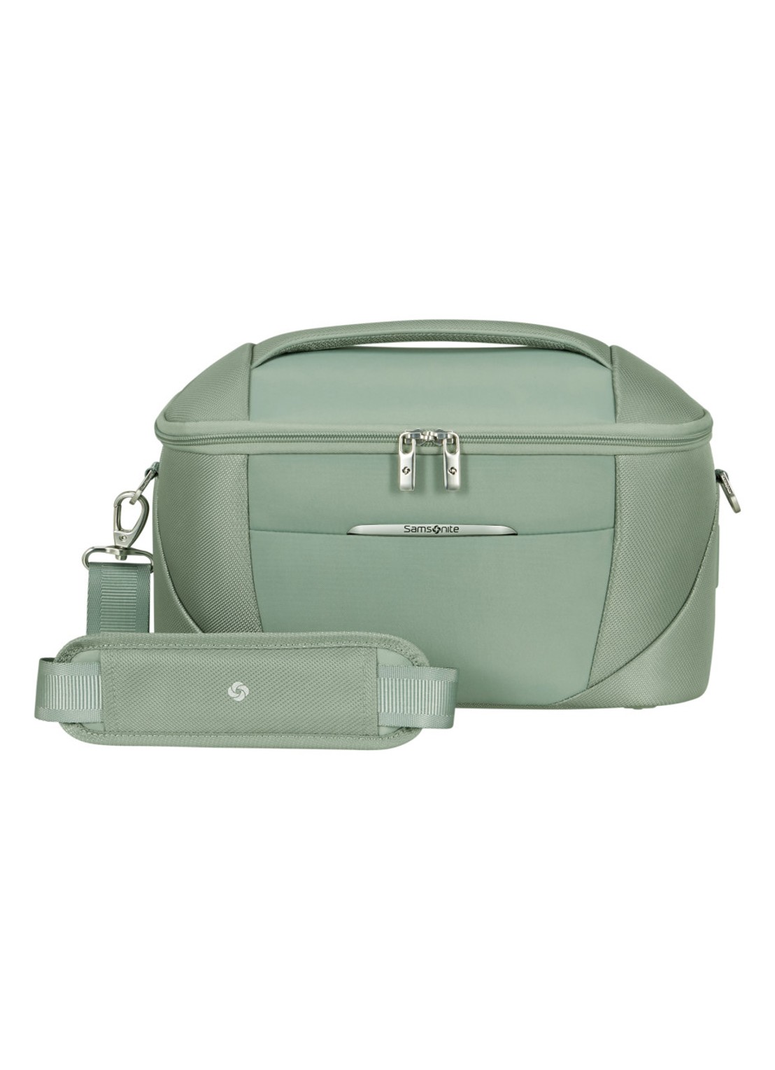 Samsonite Re-Lite beautycase - voorkant lindegroen