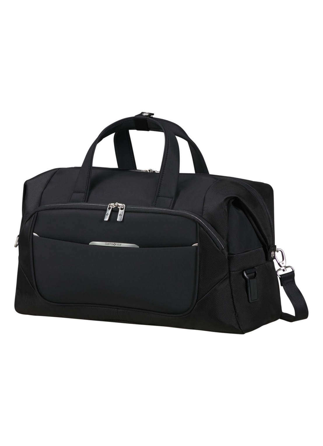 Samsonite Re-Lite duffel weekendtas met afneembare schouderriem - voorkant 3 black