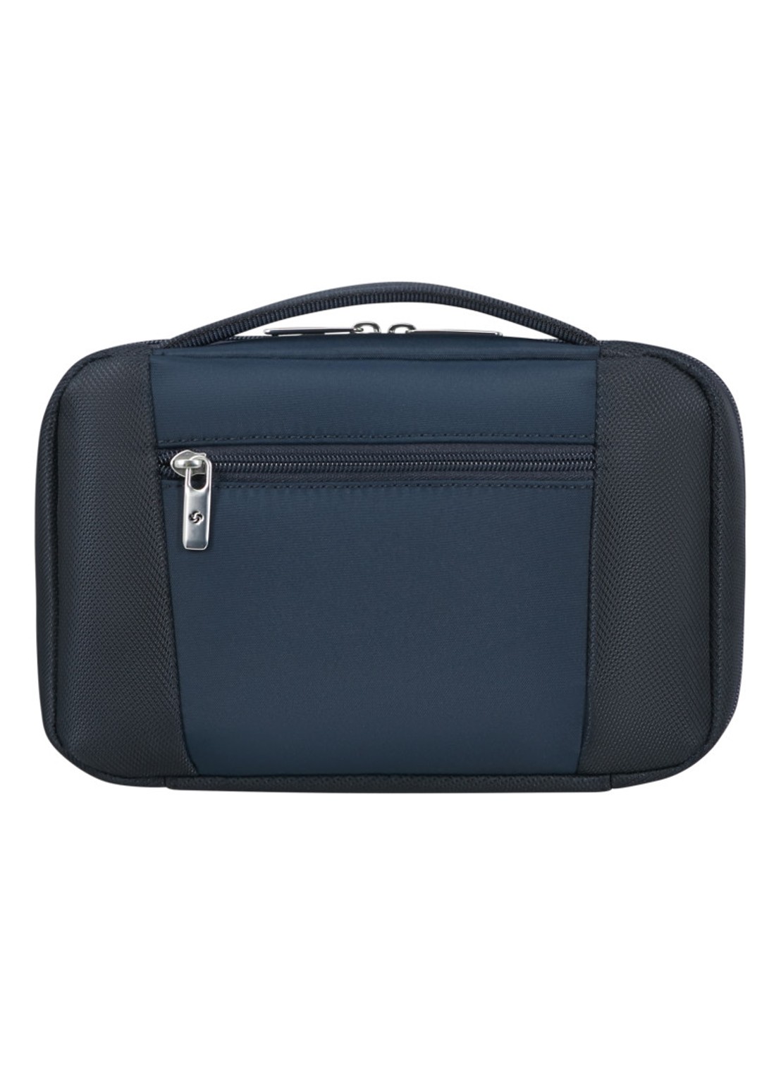 Samsonite Re-Lite toilettas met logo - achterkant midnight blue