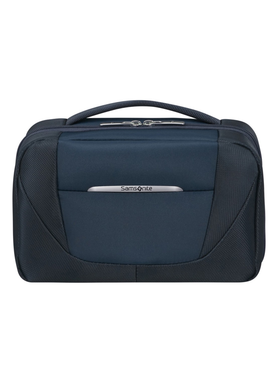 Samsonite Re-Lite toilettas met logo - voorkant 2 midnight blue