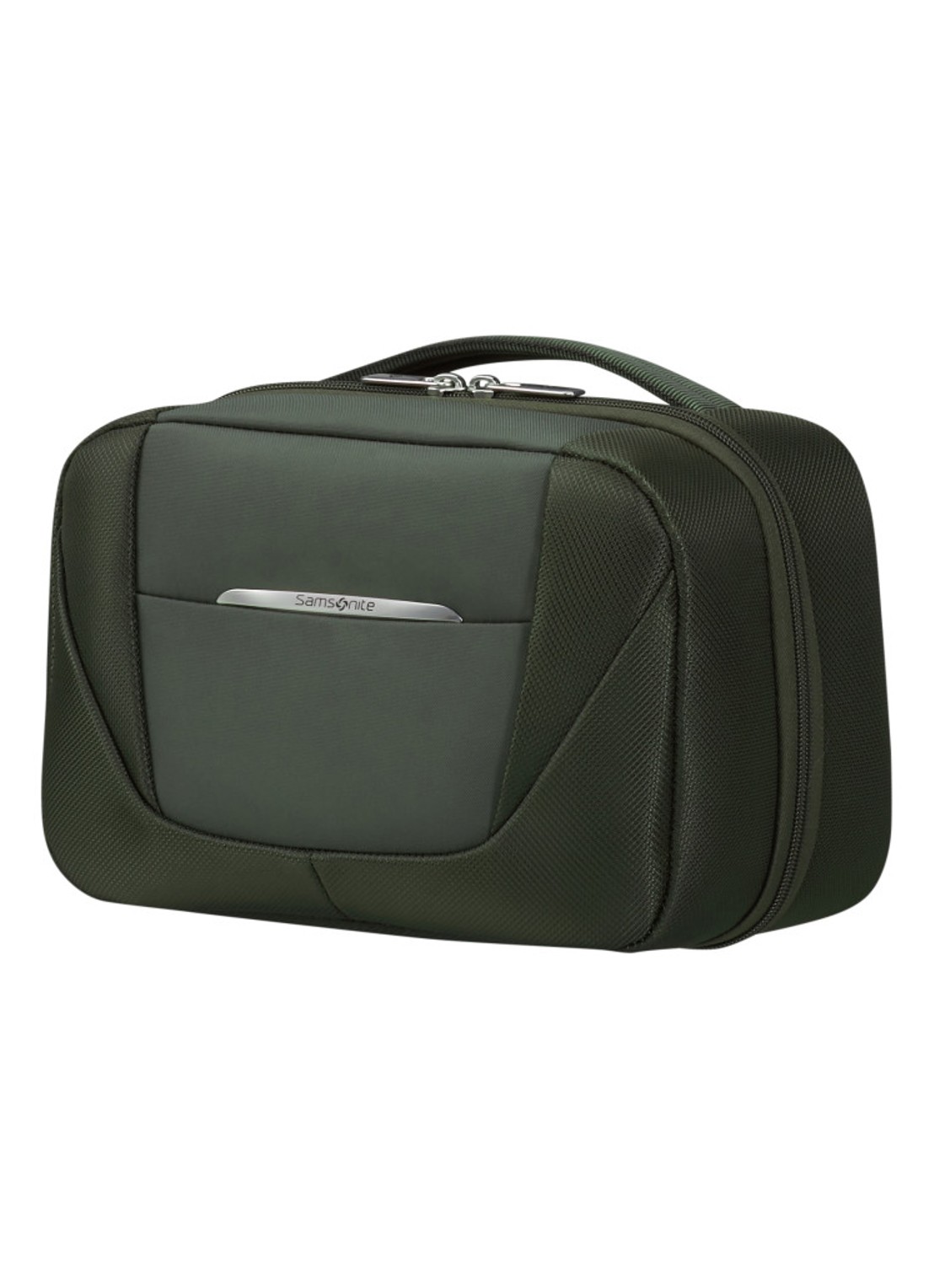 Samsonite Re-Lite toilettas met logo - detail climbing ivy / bronsgroen
