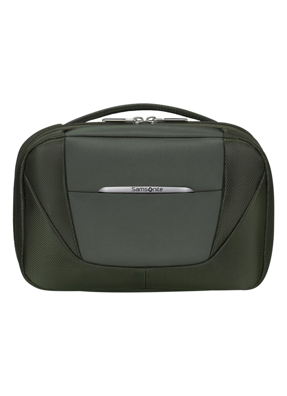 Samsonite Re-Lite toilettas met logo - voorkant 3 climbing ivy / bronsgroen