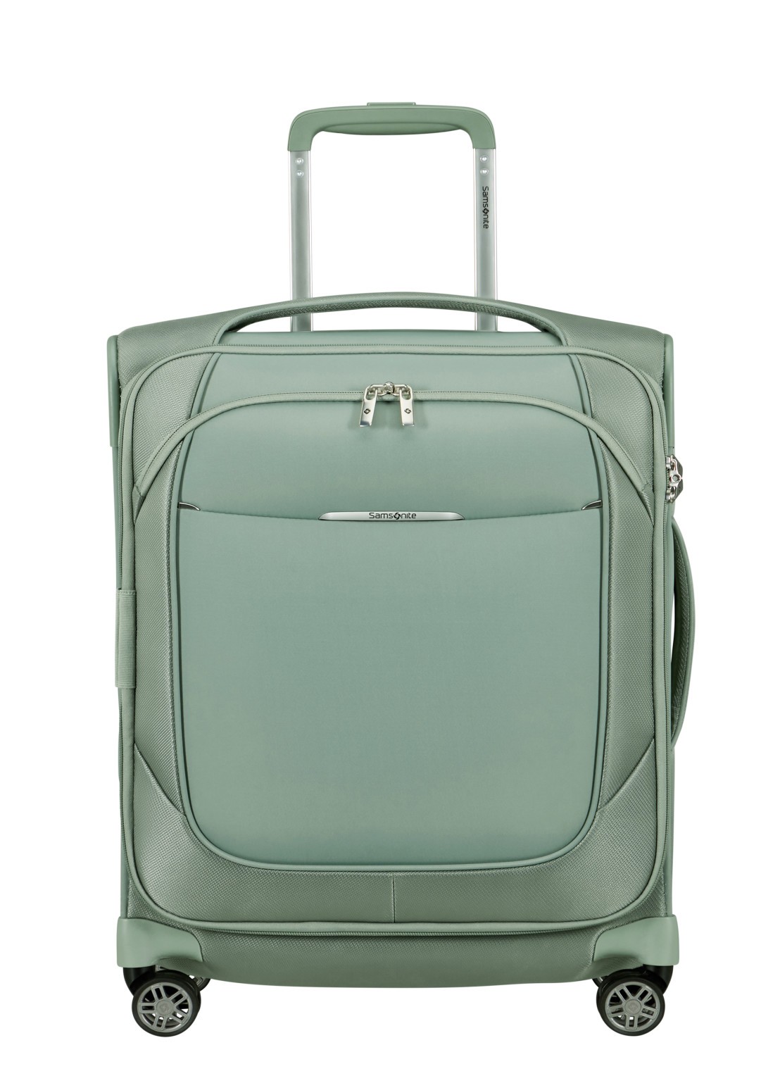 Samsonite Re-Lite vergrootbare spinner 55 cm - voorkant lindegroen