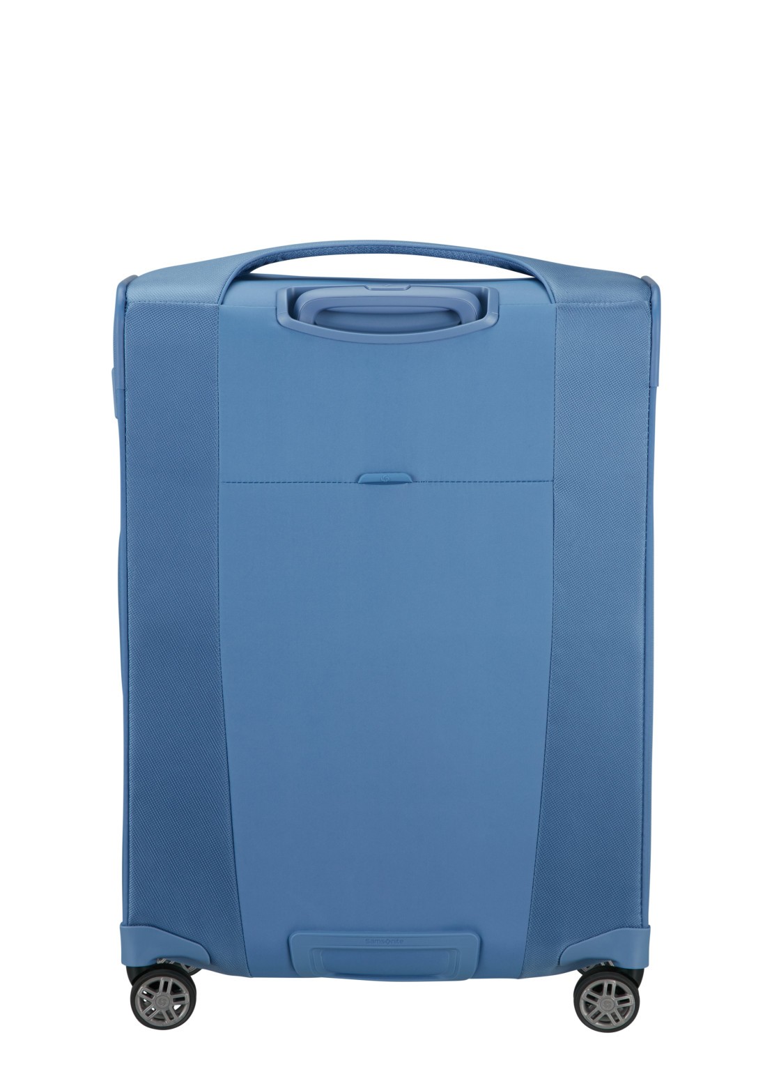 Samsonite Re-Lite vergrootbare spinner 67 cm - achterkant 5 capri blue / blauw