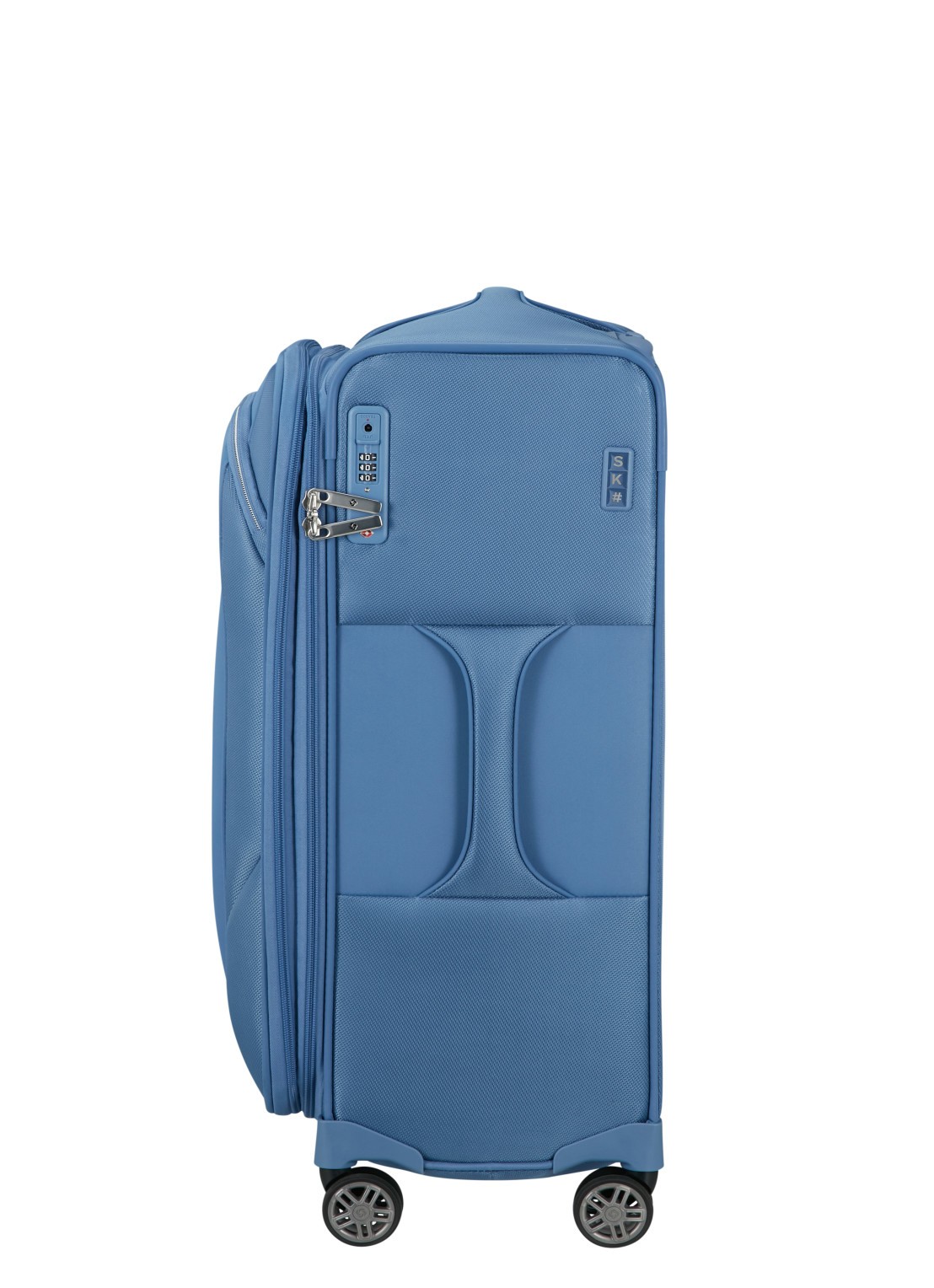Samsonite Re-Lite vergrootbare spinner 67 cm - detail 3 capri blue / blauw