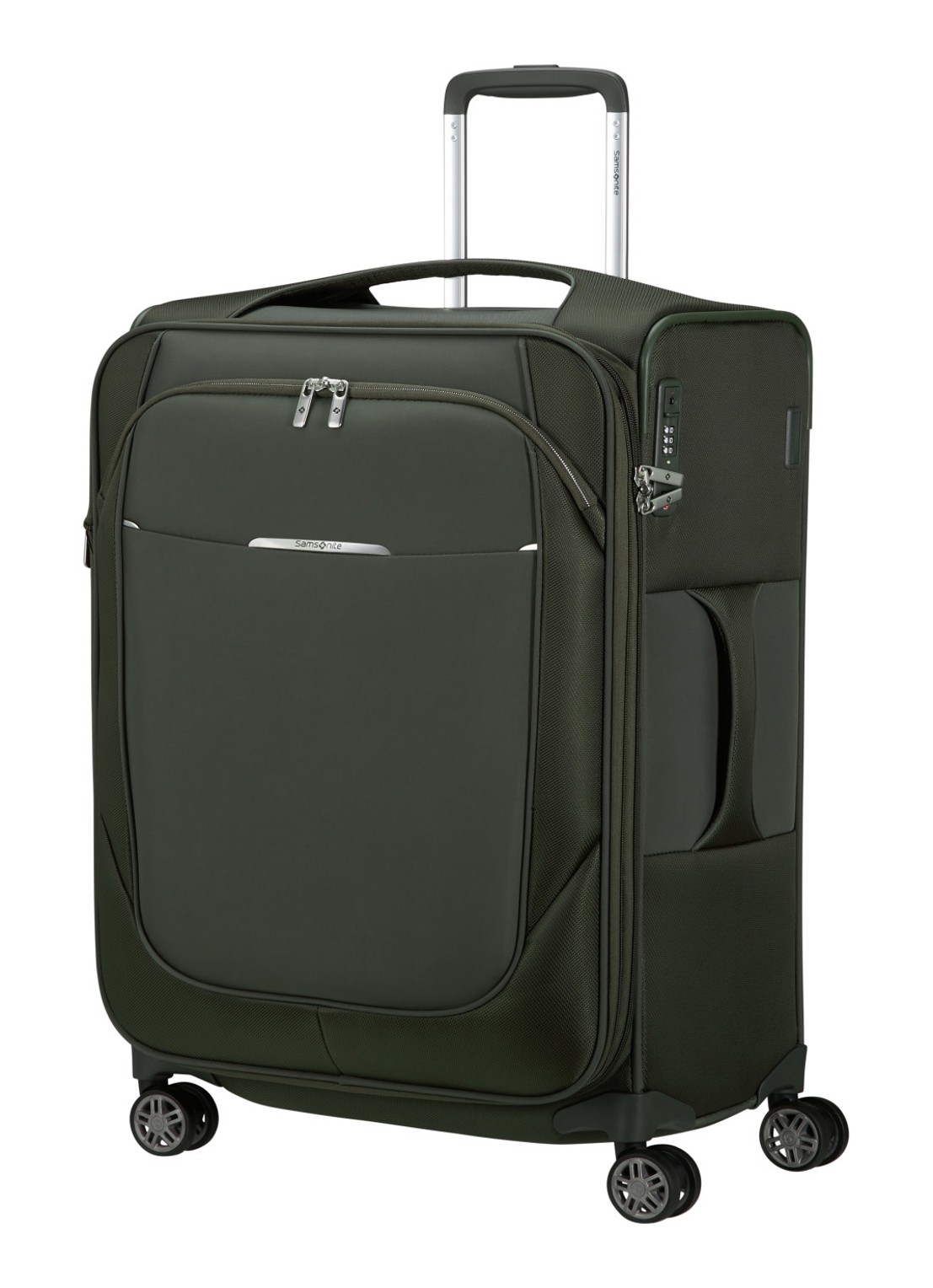 Samsonite Re-Lite vergrootbare spinner 67 cm - detail 2 climbing ivy / bronsgroen
