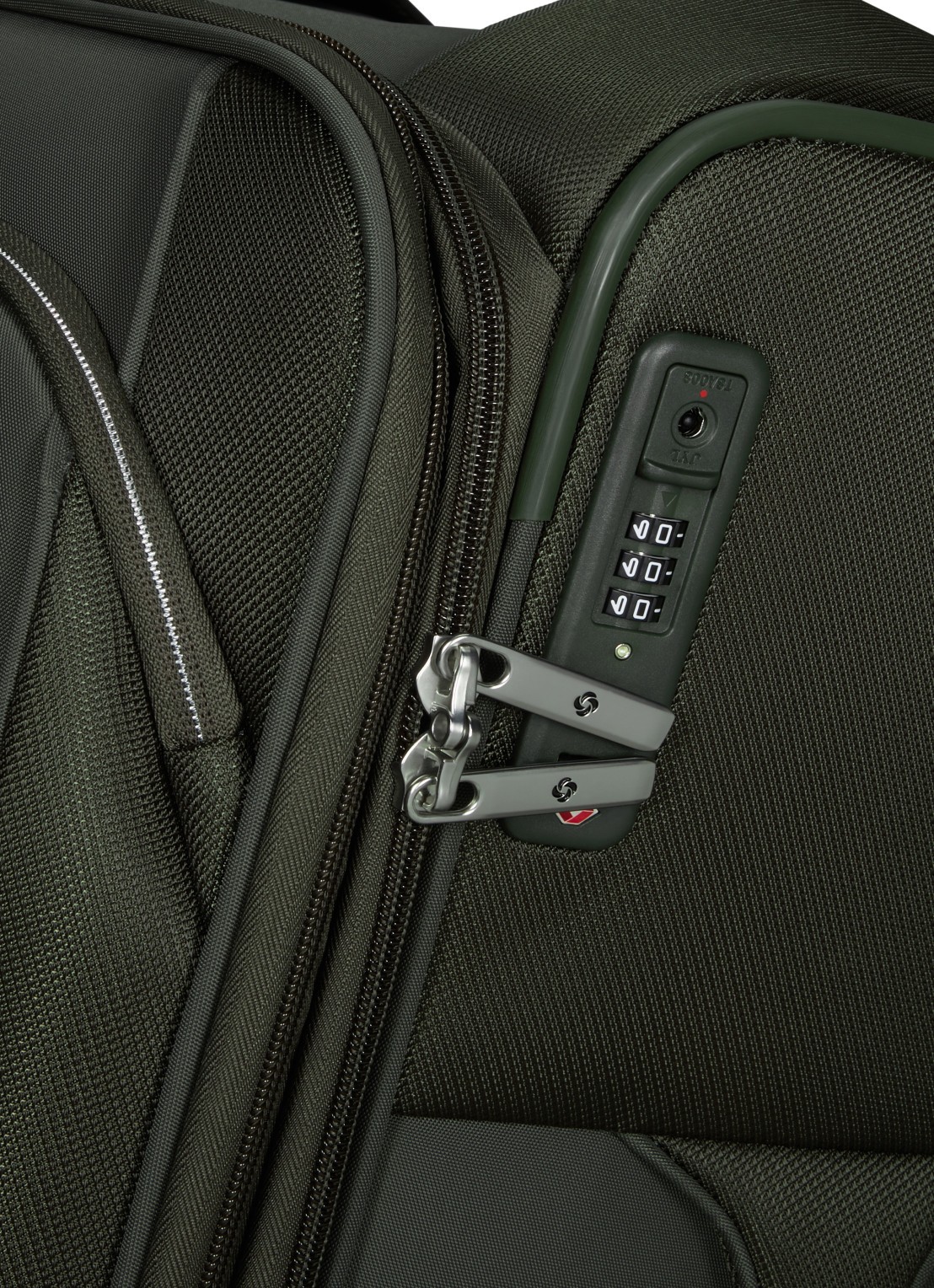 Samsonite Re-Lite vergrootbare spinner 67 cm - detail 4 climbing ivy / bronsgroen