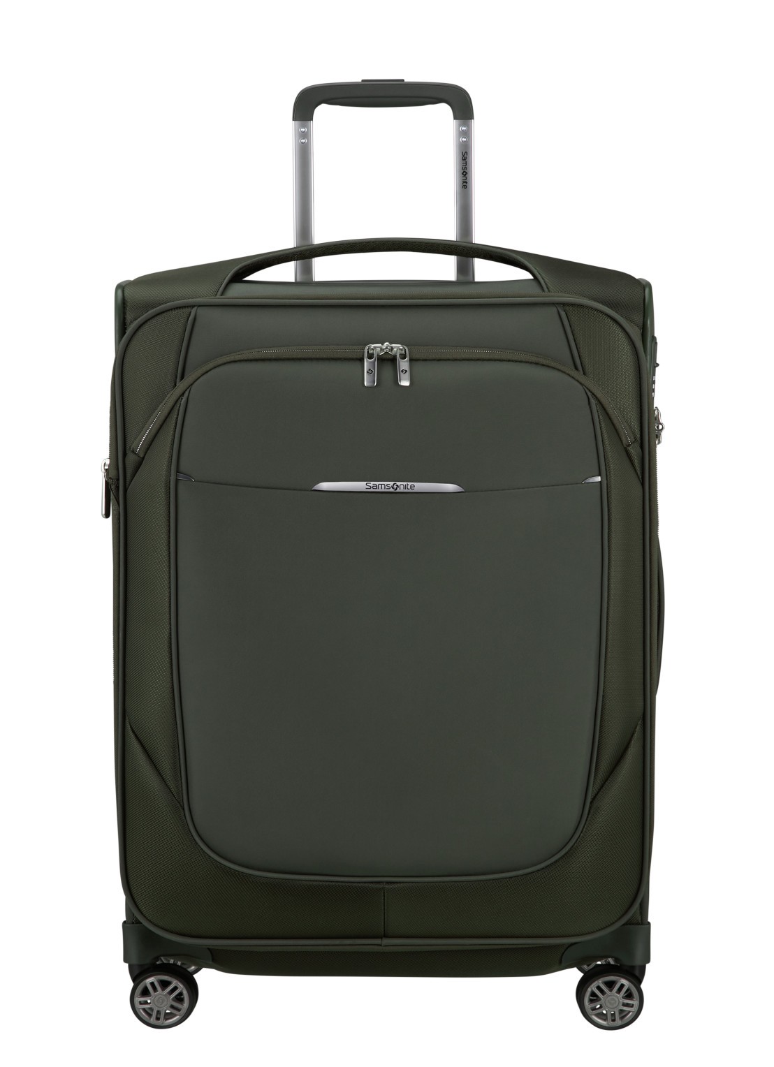 Samsonite Re-Lite vergrootbare spinner 67 cm - voorkant 5 climbing ivy / bronsgroen