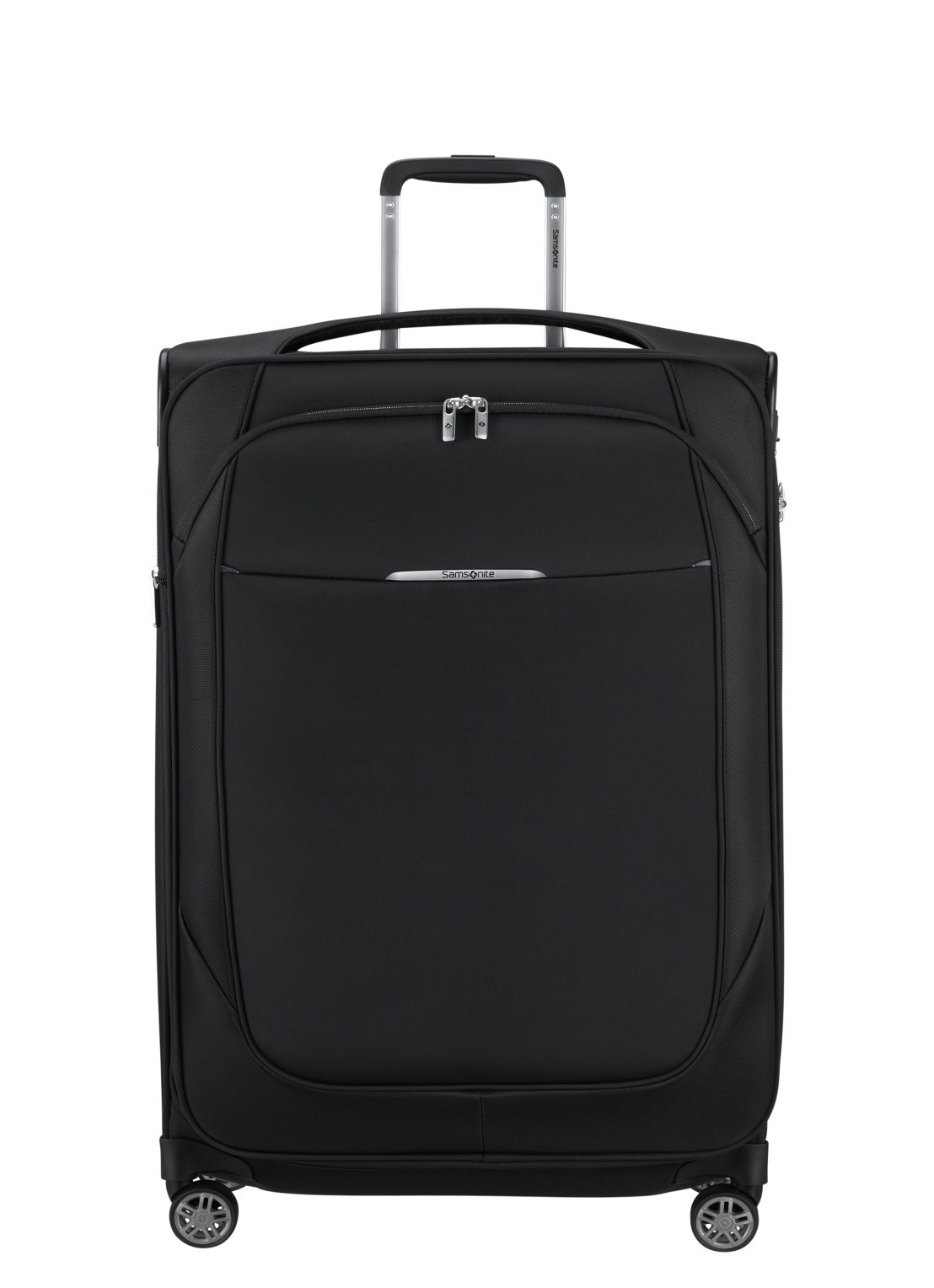 Samsonite Re-Lite vergrootbare spinner 78 cm - voorkant 2 black