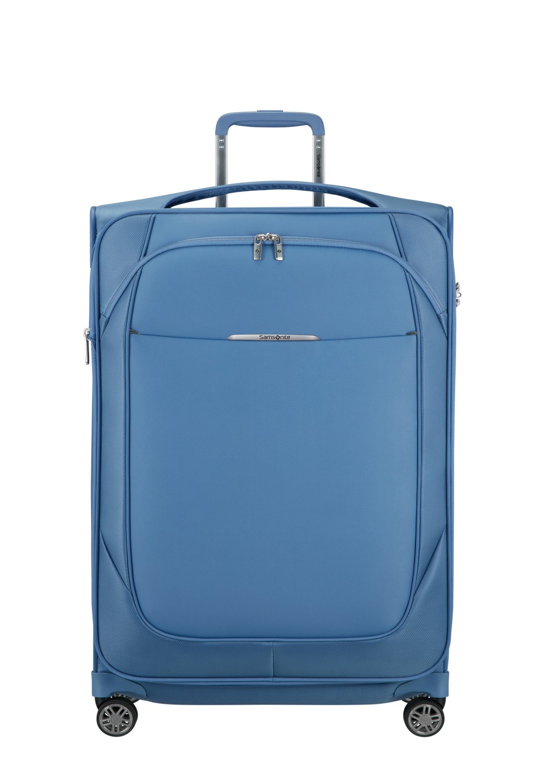 Samsonite Re-Lite vergrootbare spinner 78 cm - voorkant 4 capri blue / blauw