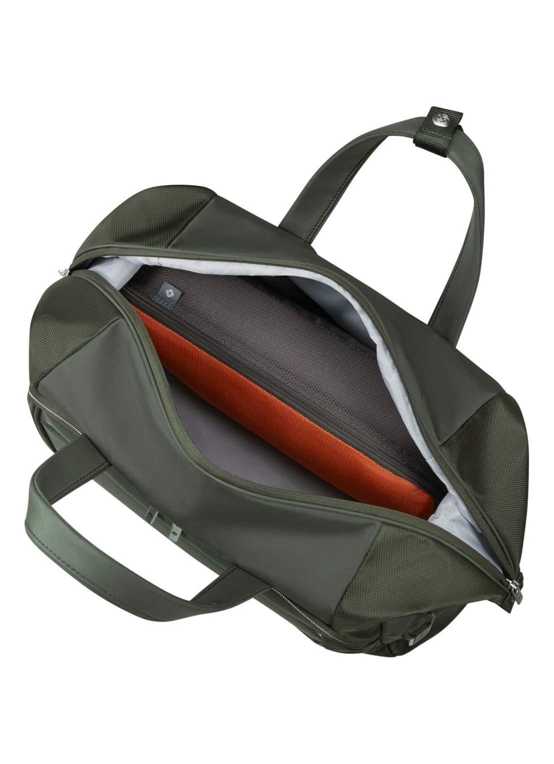 Samsonite Re-Lite weekendtas met afneembare schouderriem - voorkant 3 climbing ivy / bronsgroen