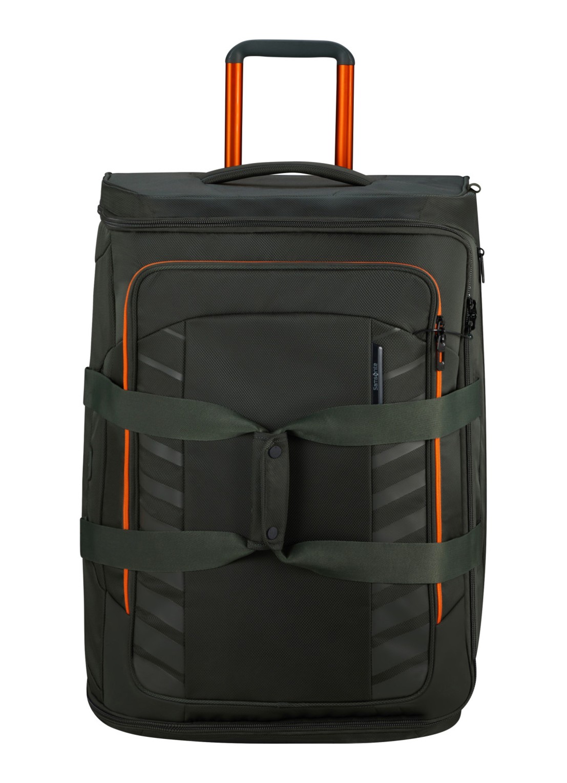 Samsonite Respark Duffle trolley 74 cm - voorkant 2 legergroen
