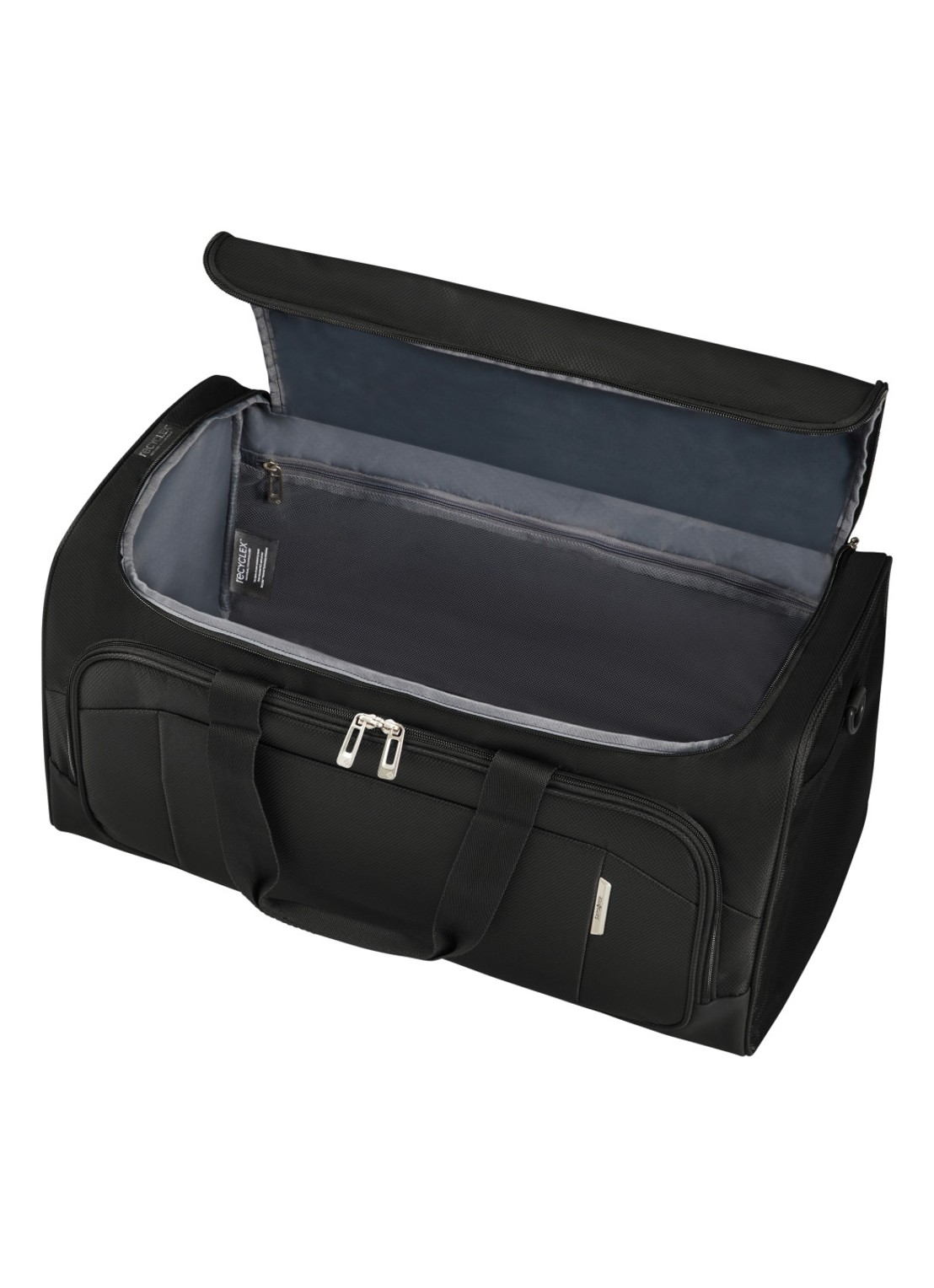 Samsonite Respark duffle weekendtas met afneembare schouderriem - detail zwart