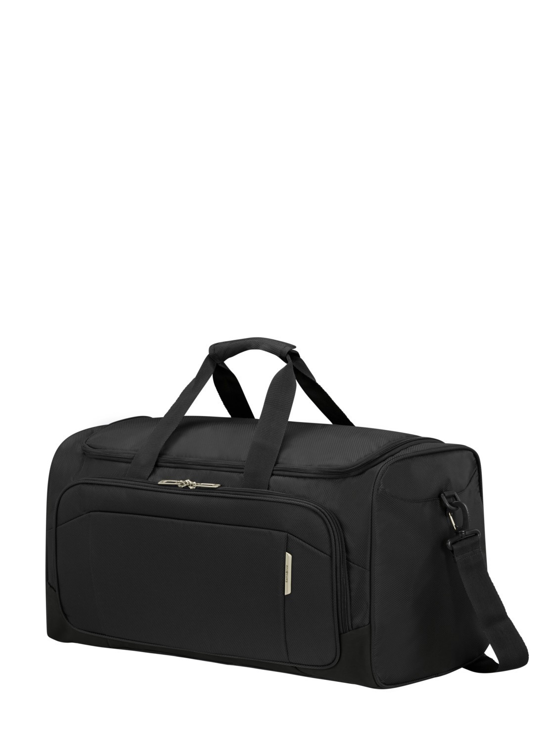 Samsonite Respark duffle weekendtas met afneembare schouderriem - voorkant 5 zwart