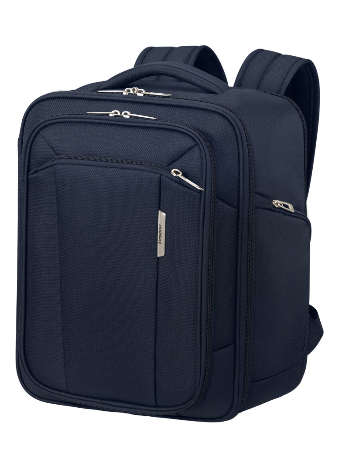 Samsonite Respark S rugzak met 15,6 inch laptopvak - voorkant 3 donkerblauw
