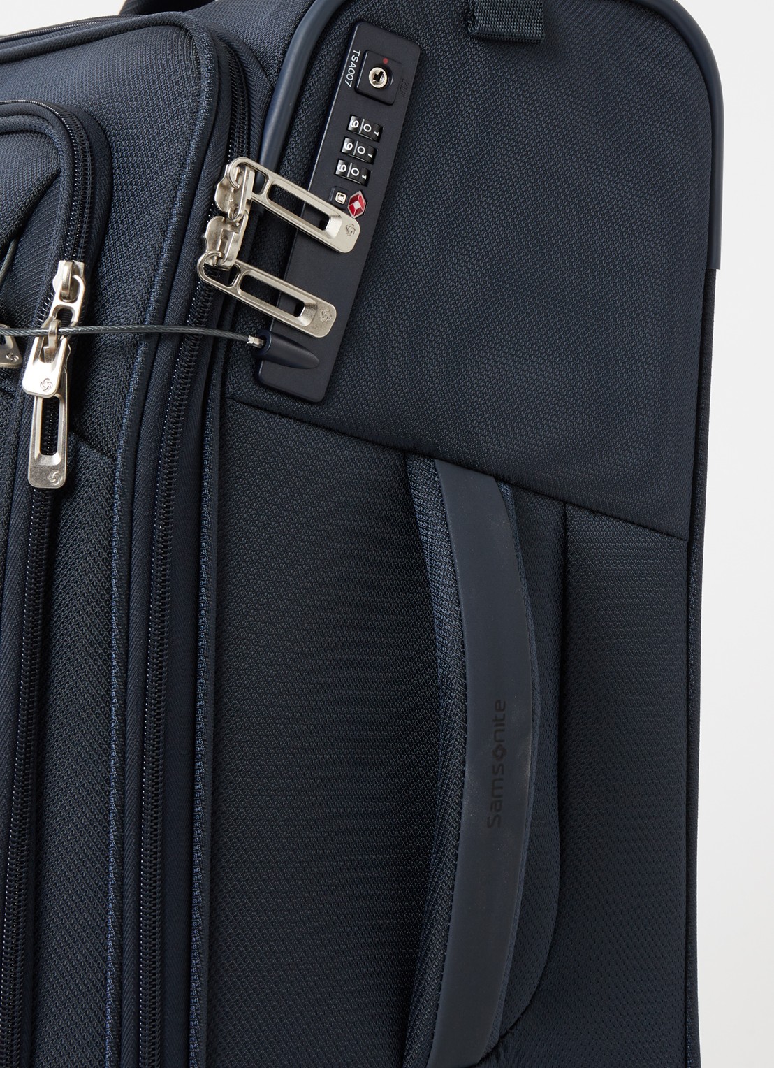 Samsonite Respark spinner  55 cm - detail 4 donkerblauw