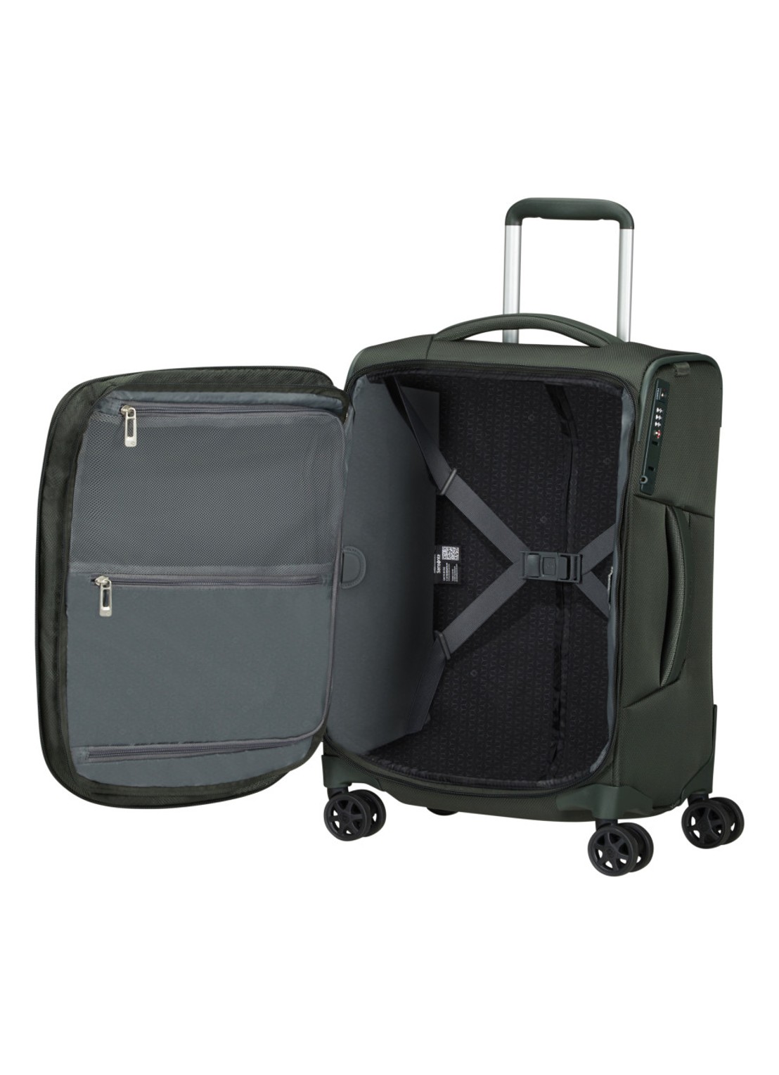 Samsonite Respark spinner 55 cm - detail 4 bronsgroen