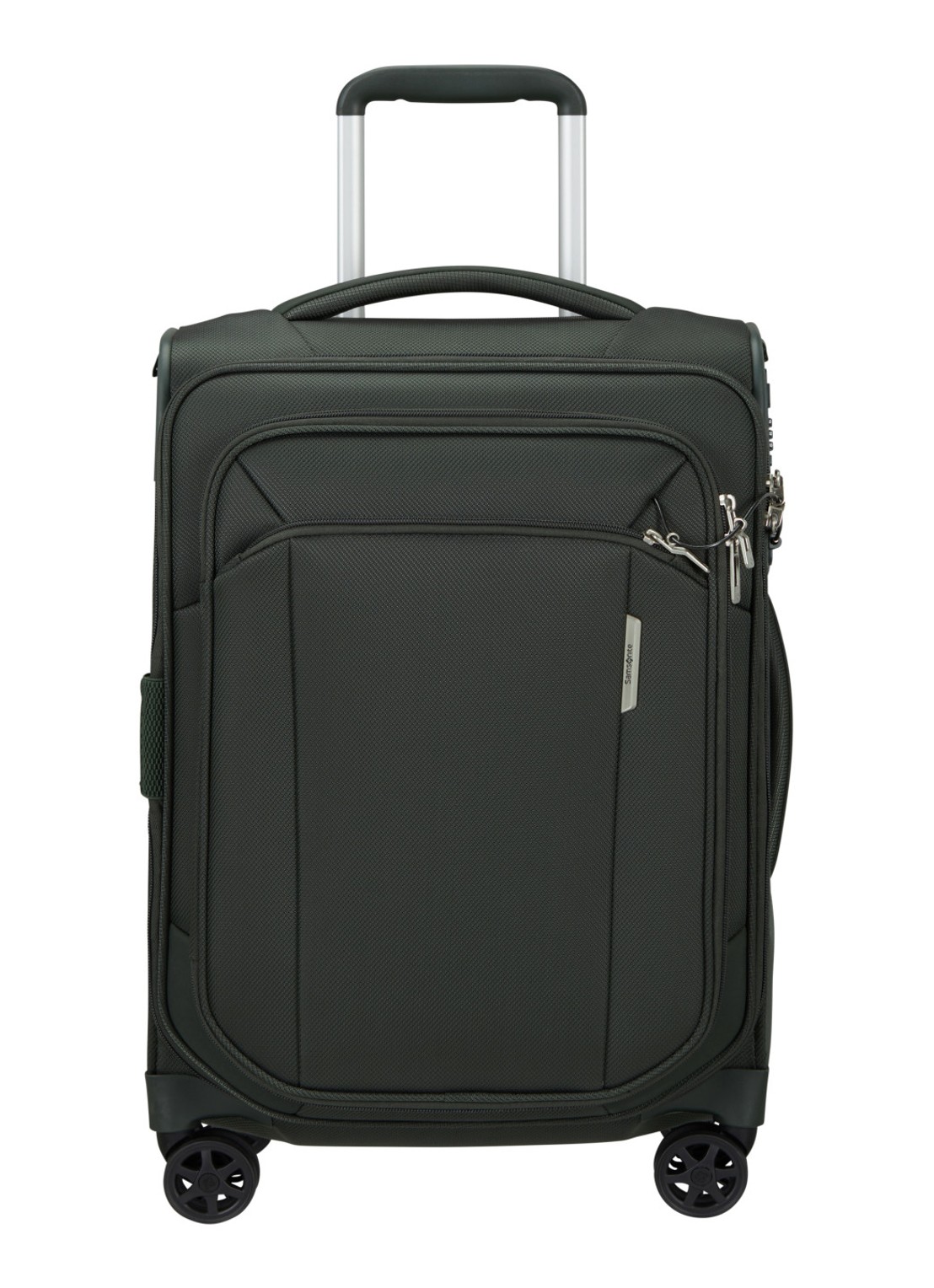 Samsonite Respark spinner 55 cm - voorkant bronsgroen