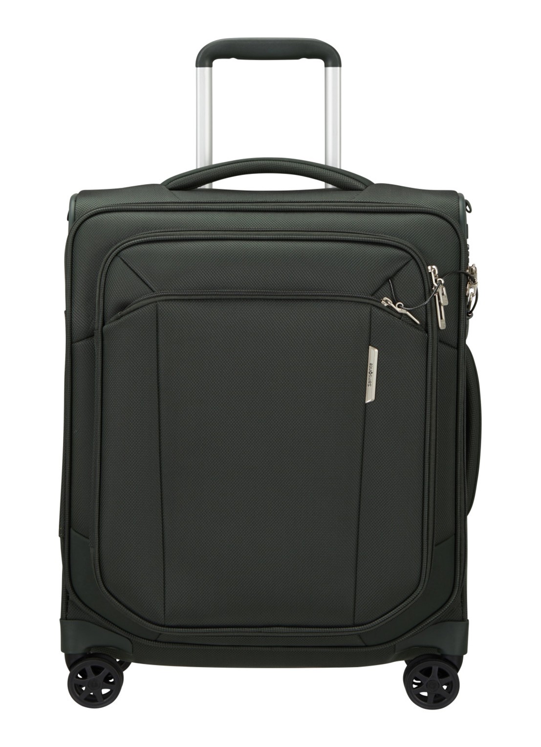 Samsonite Respark spinner 55 cm - voorkant 2 bronsgroen