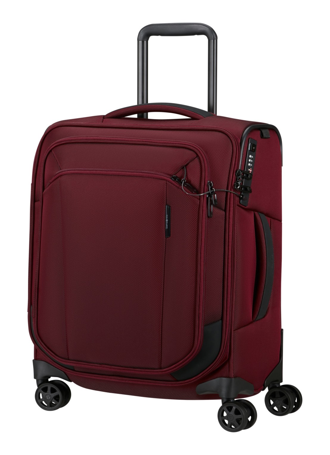 Samsonite Respark spinner 55 cm - voorkant 5 bordeauxrood